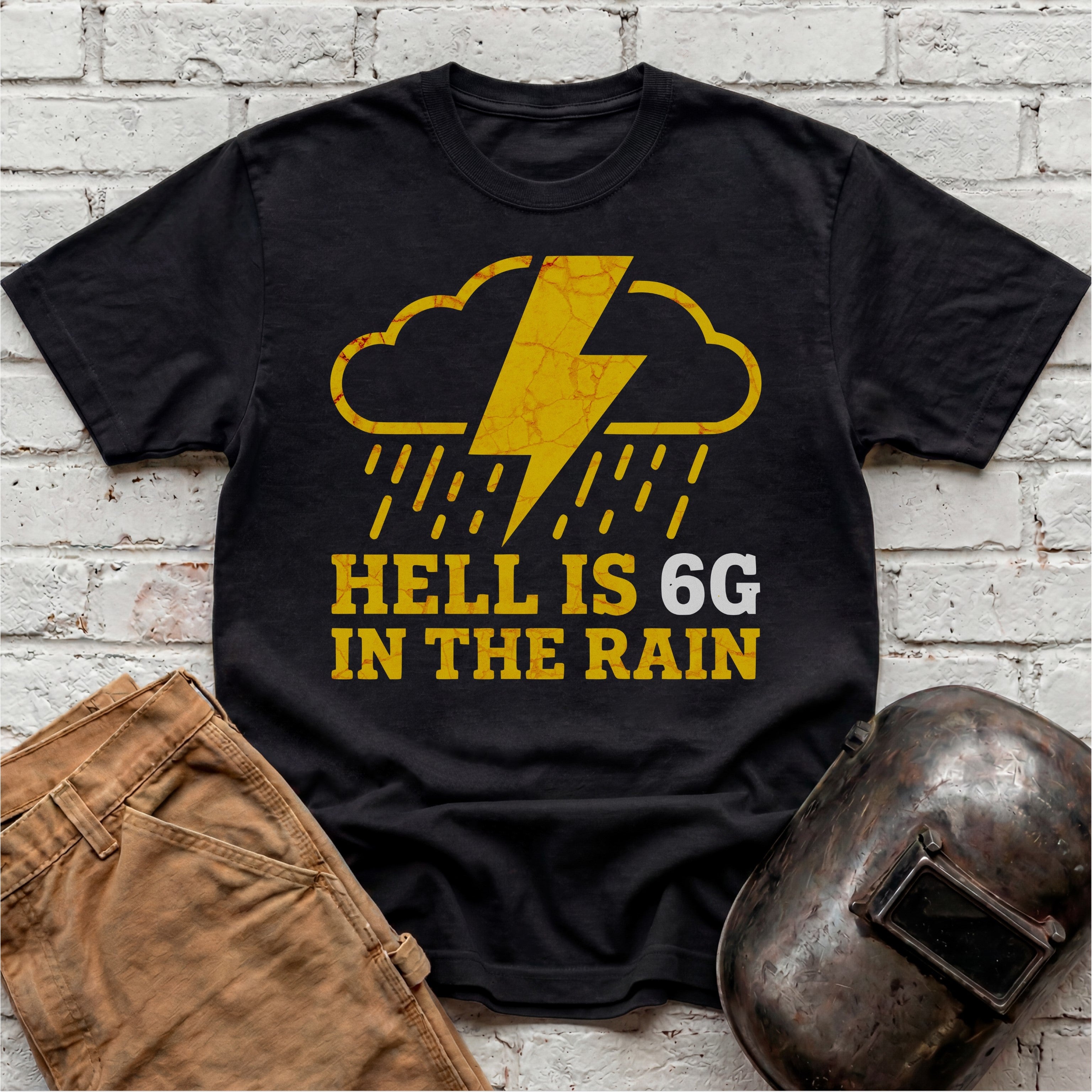 6G Hell in the Rain T-shirt
