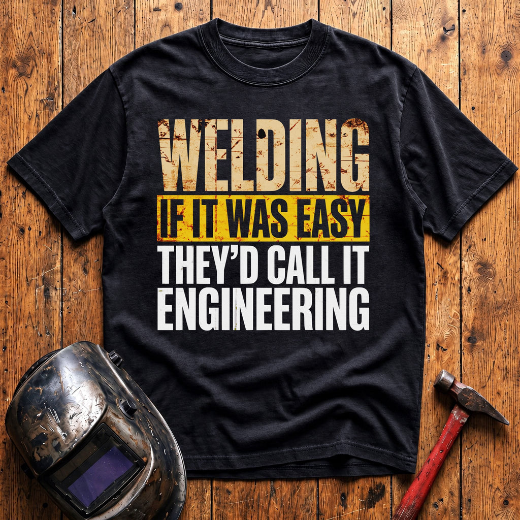 If WELDING was EASY T-shirt
