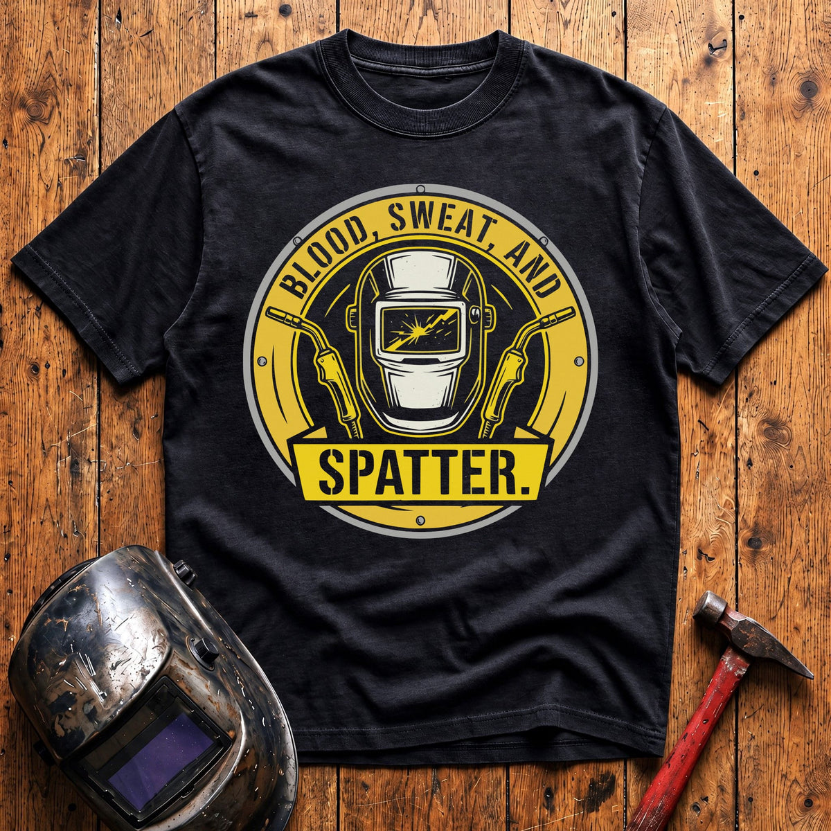 Blood, Sweat, and Spatter T-shirt