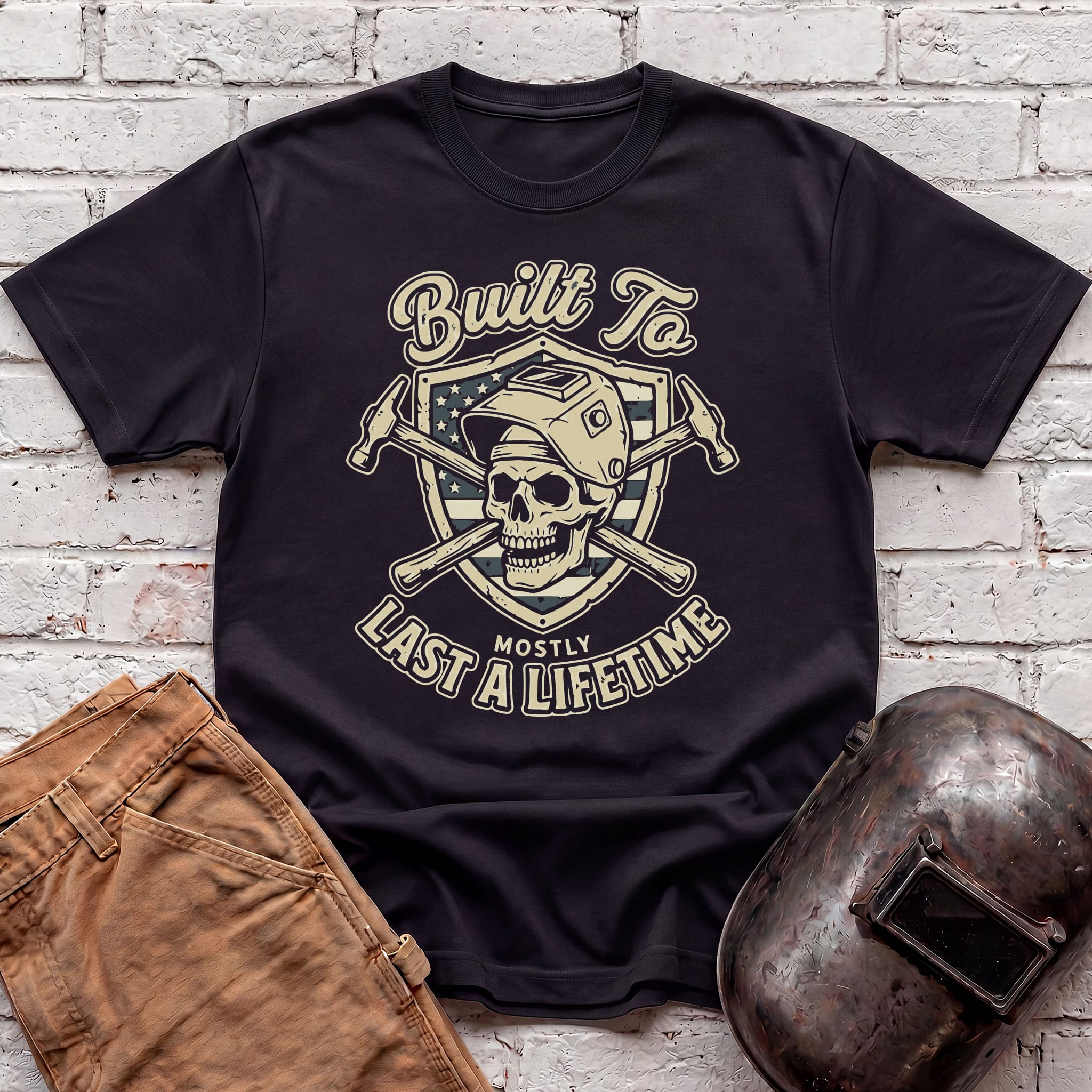 Built To Last a Lifetime (mostly) T-shirt