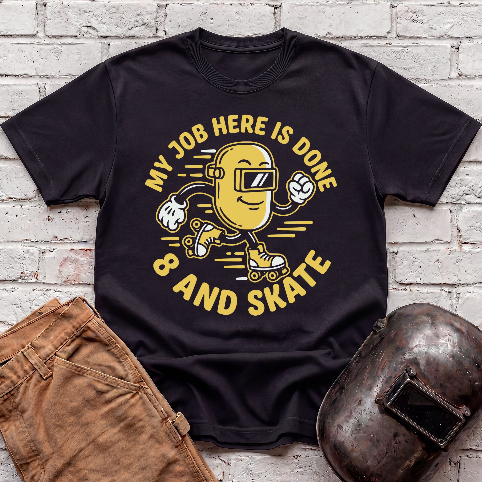 8 and SKATE T-shirt