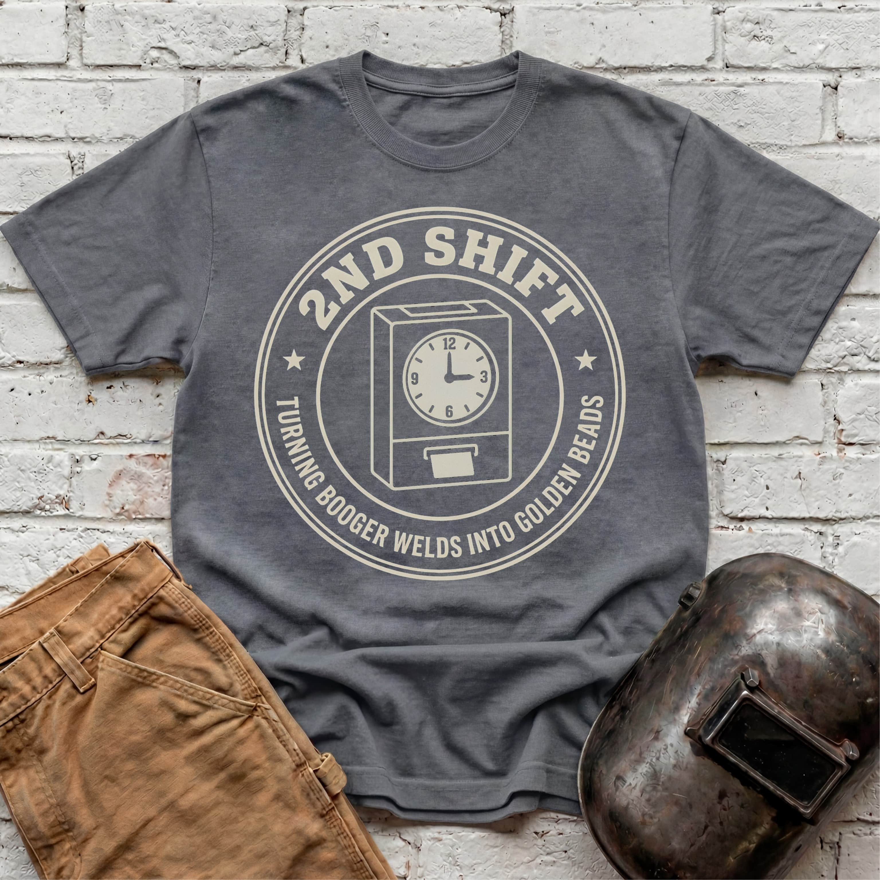 2nd shift clock T-shirt