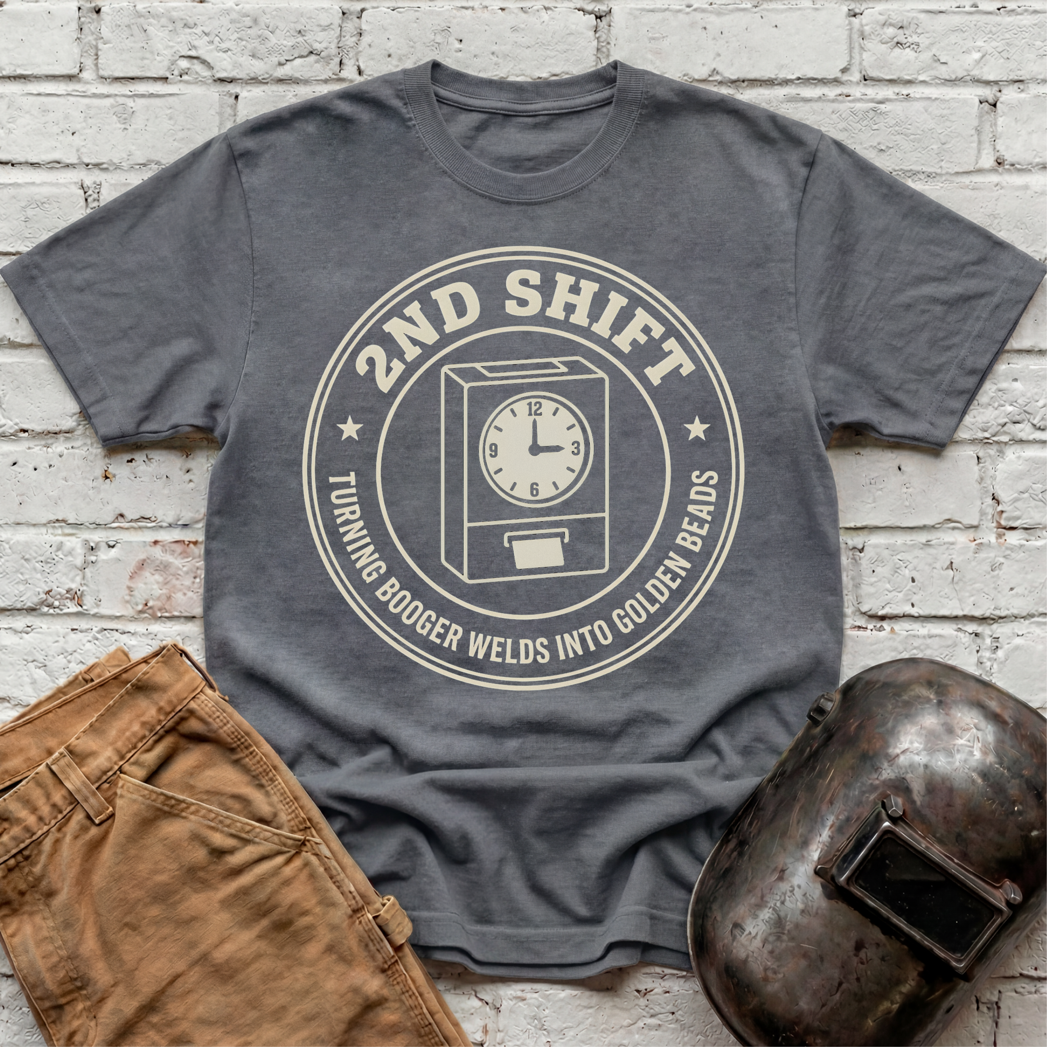 2nd shift clock T-shirt