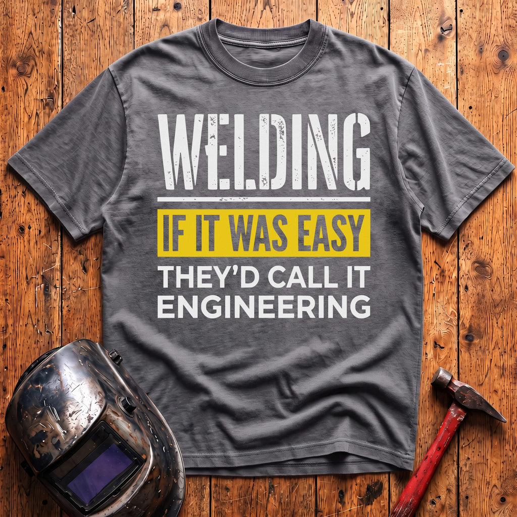 WELDING - If it was EASY... T-shirt