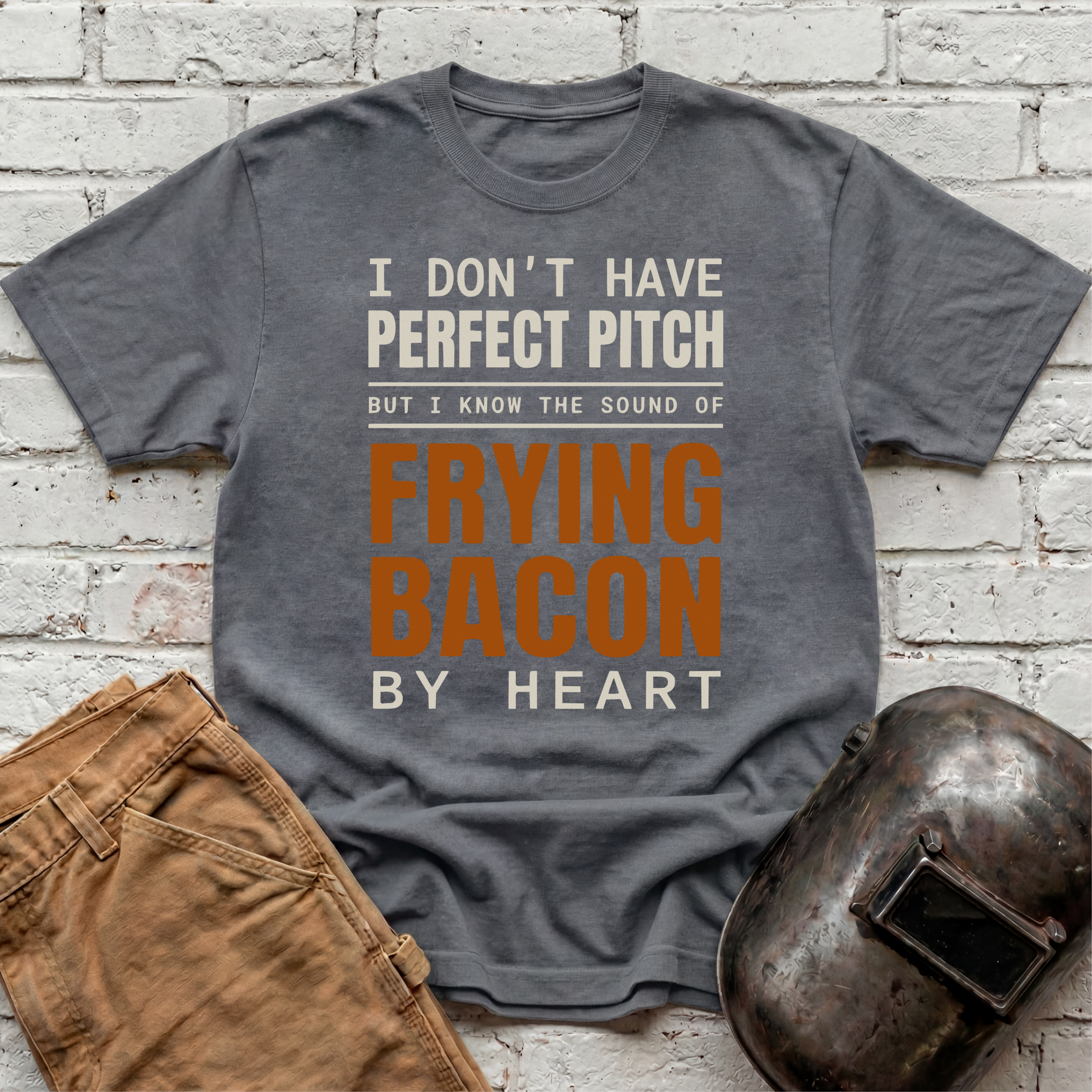 A Perfect Pitch FRYING BACON T-shirt