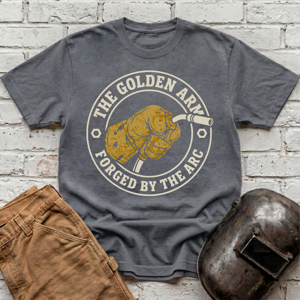 GOLDEN ARM badge MIG T-shirt
