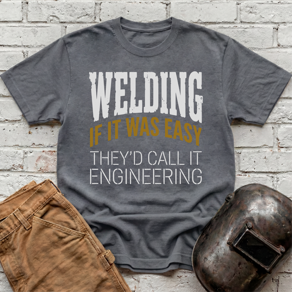 If WELDING was EASY T-shirt