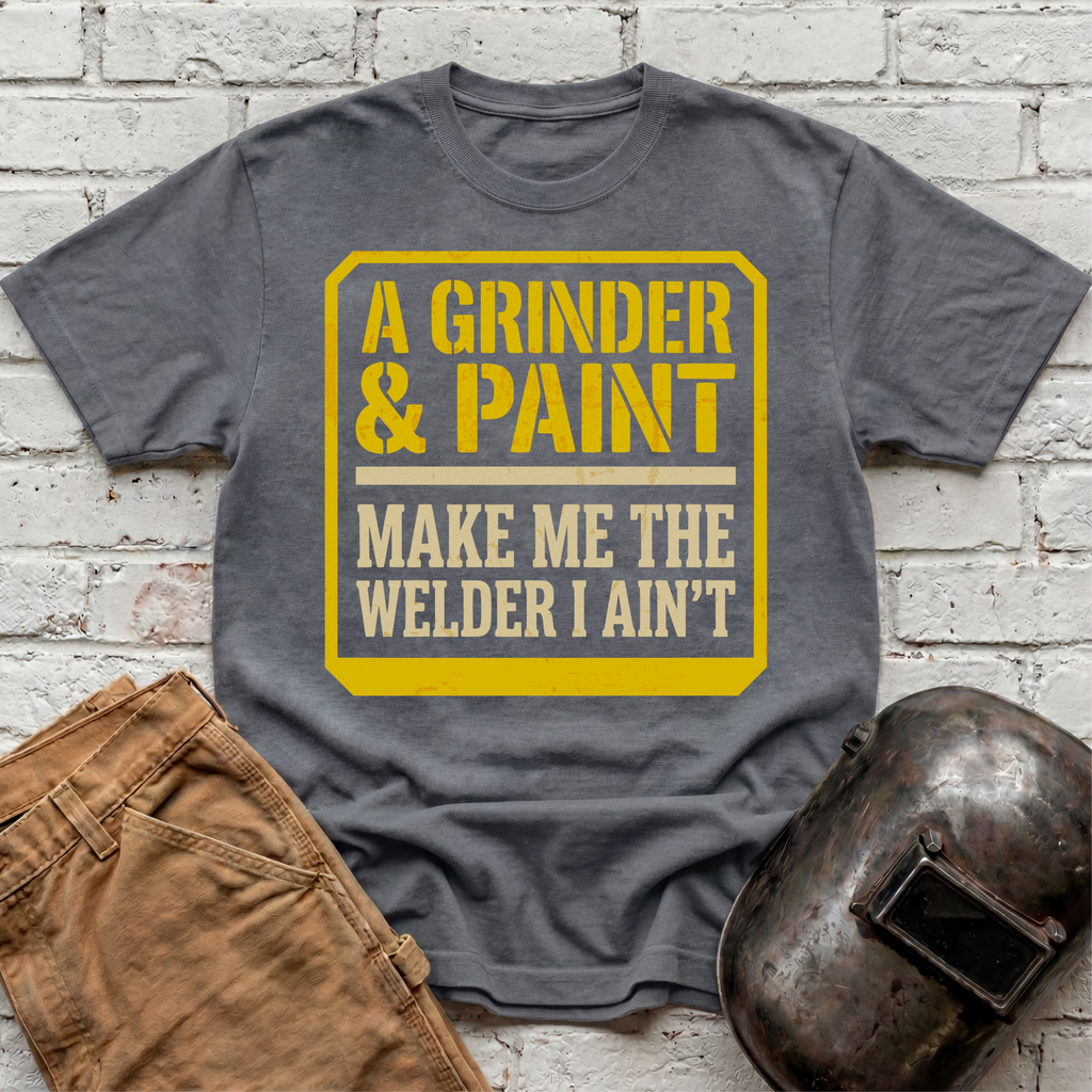 Grinder and Paint T-shirt
