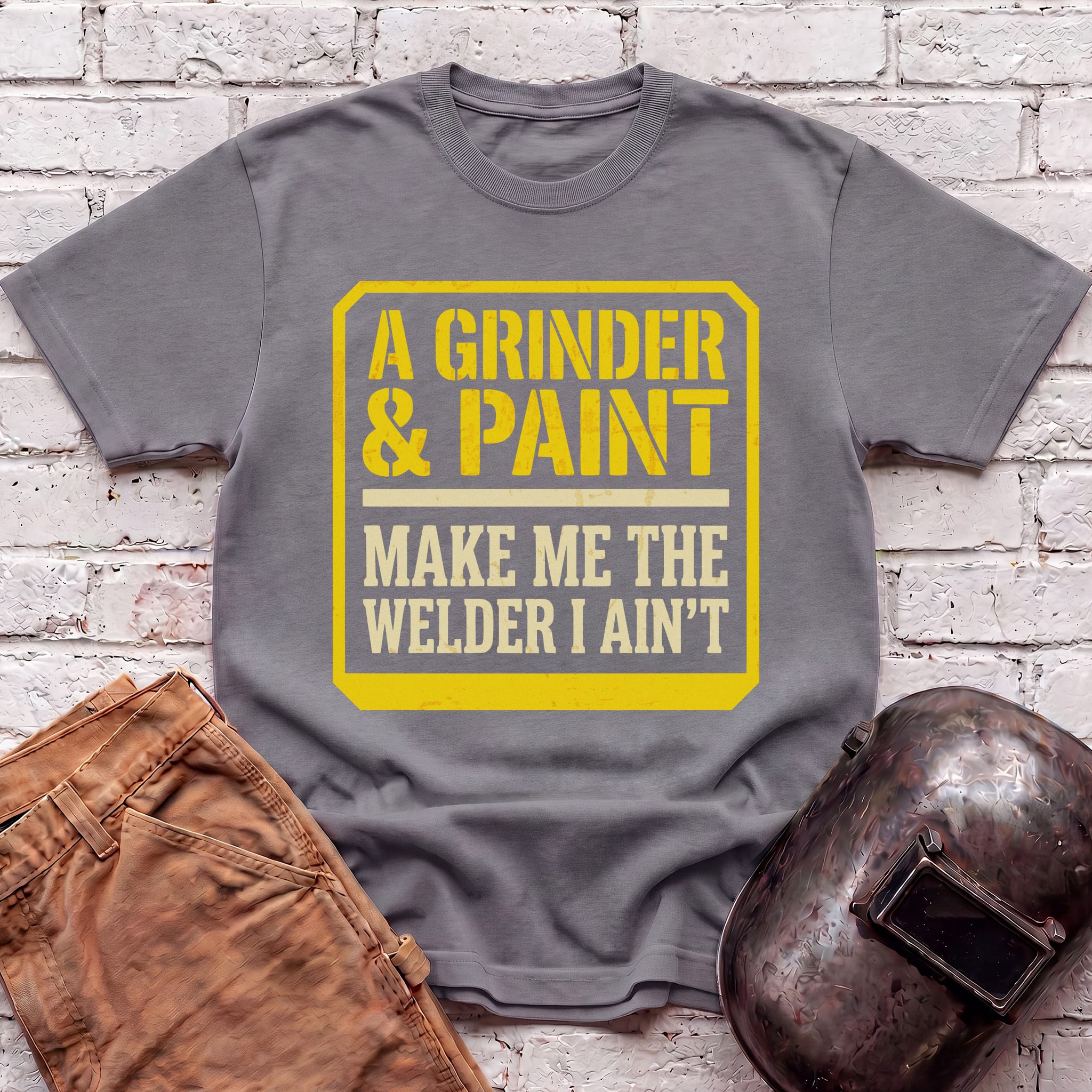 Grinder and Paint T-shirt
