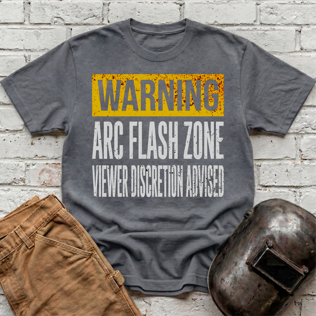 ARC FLASH Zone WARNING T-shirt