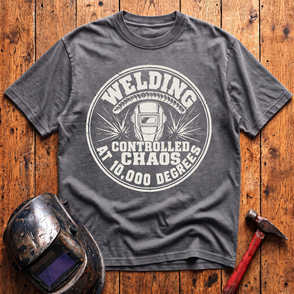 Controlled Chaos at 10'000 F T-shirt