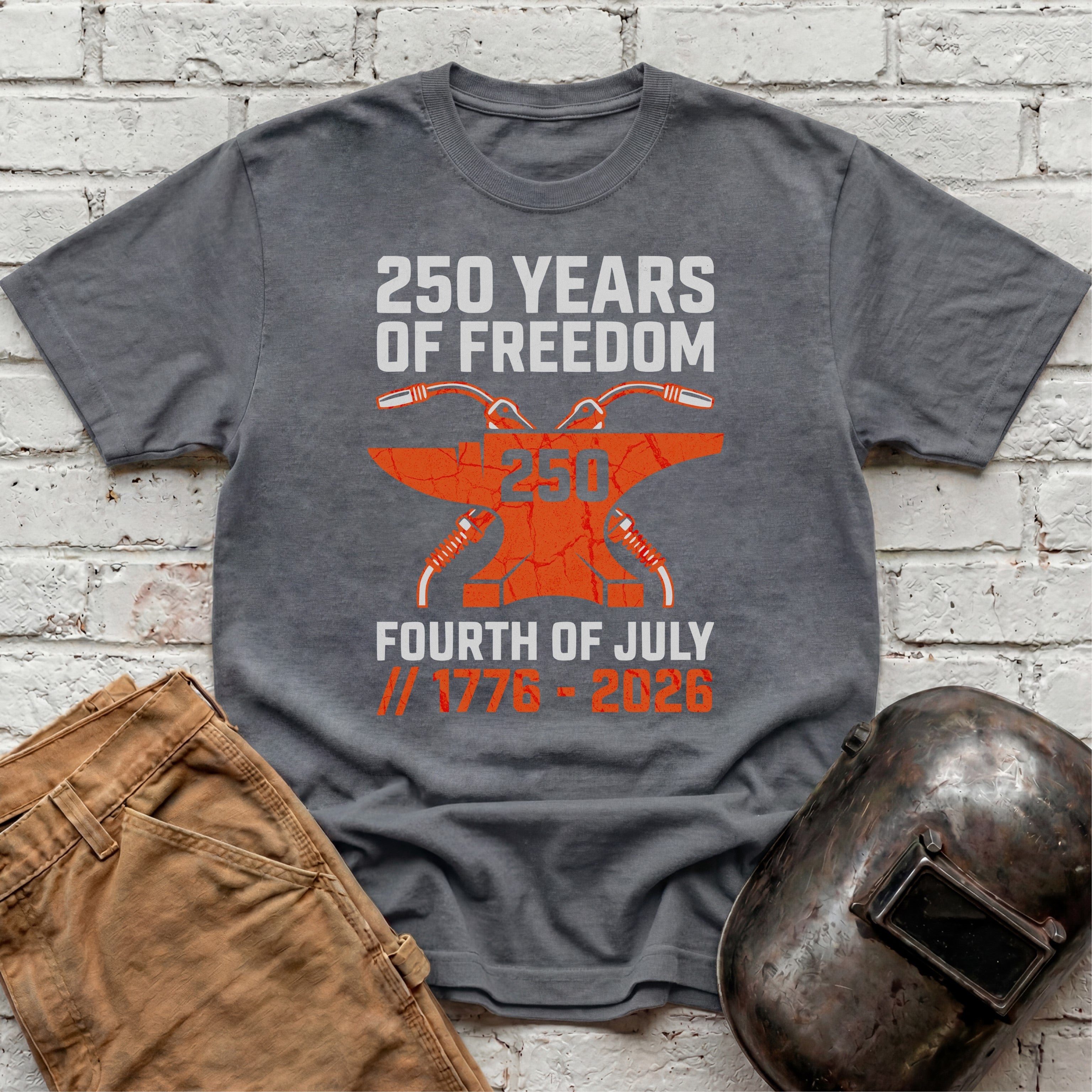 250 Years of Freedom Anvil T-shirt