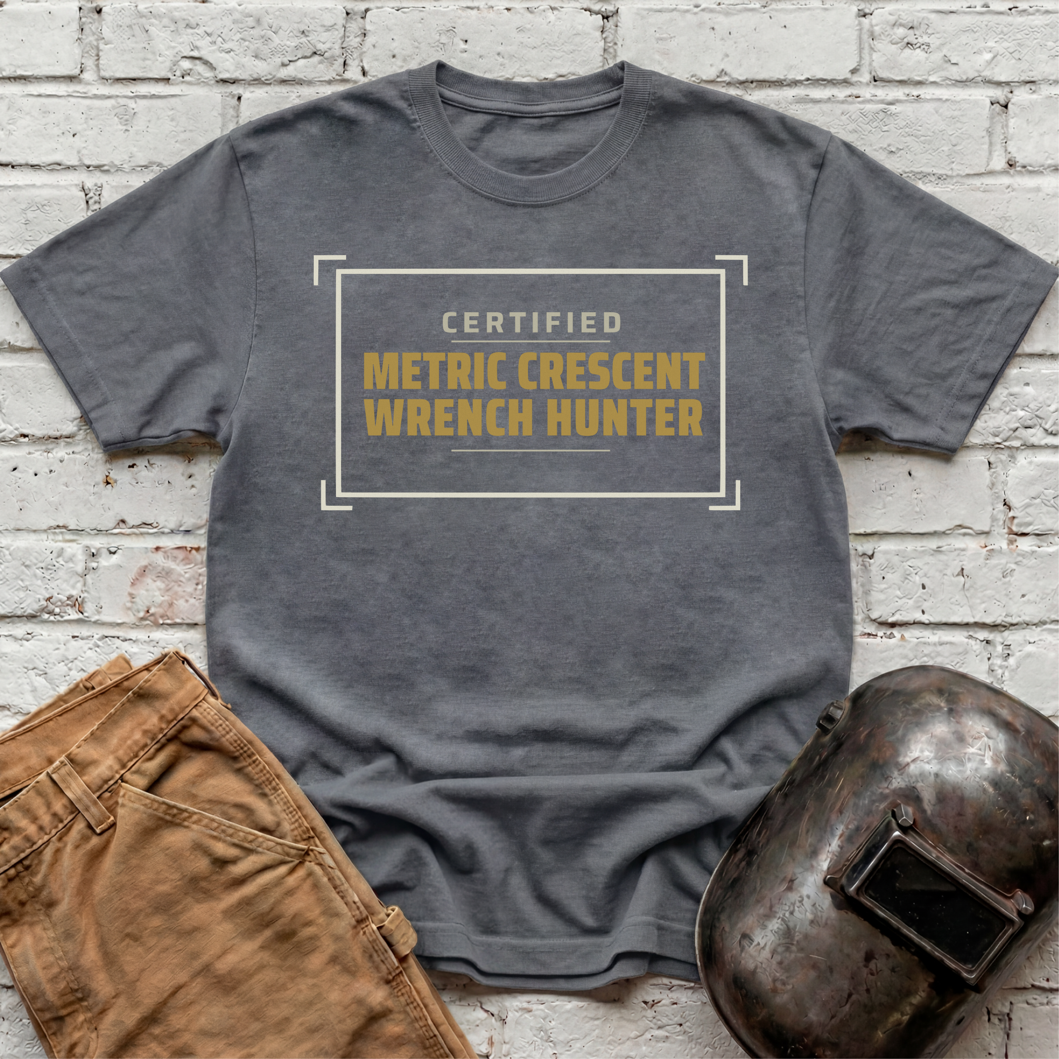 Certified Wrench Hunter Garment-Dyed T-shirt