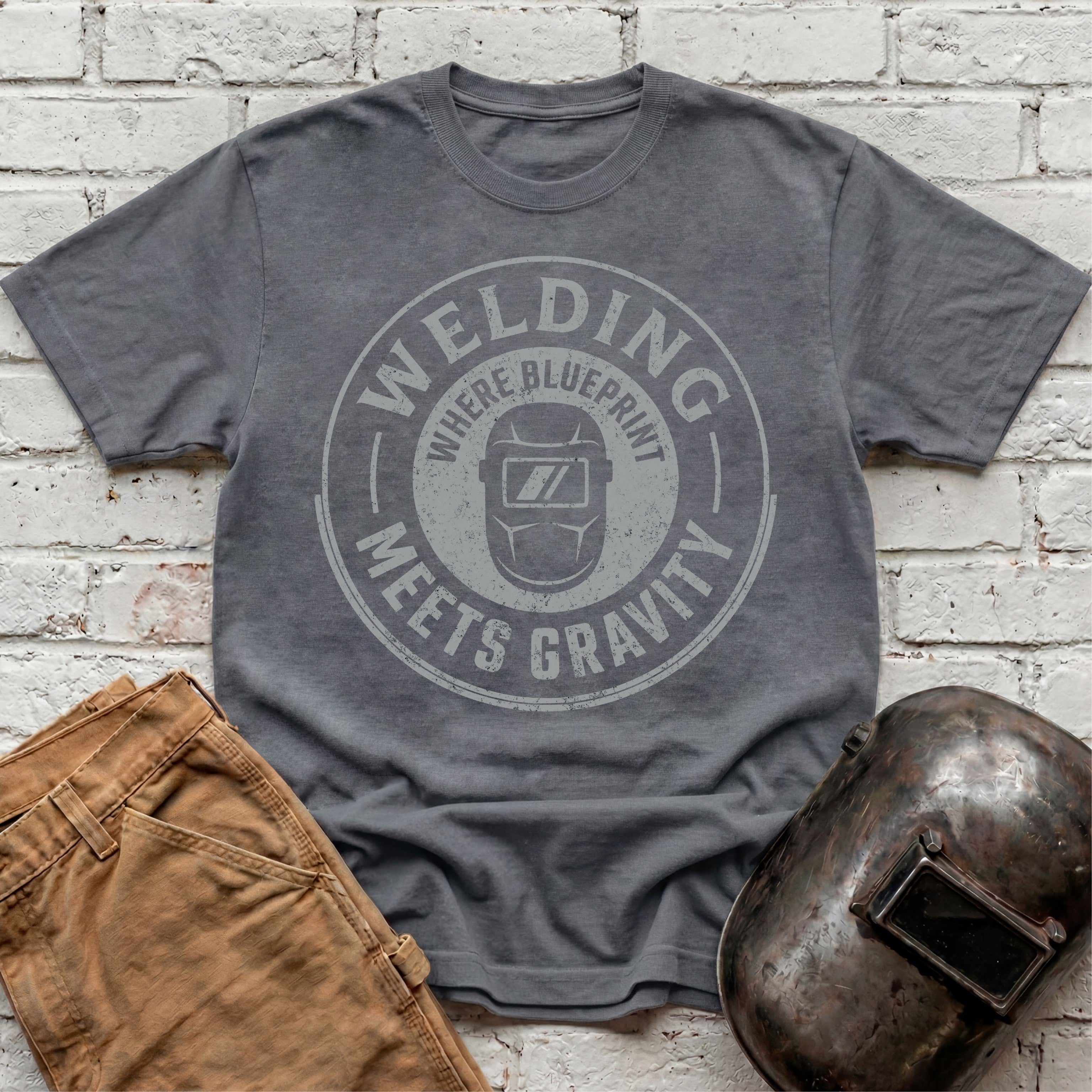 Where Blueprint Meets Gravity T-shirt