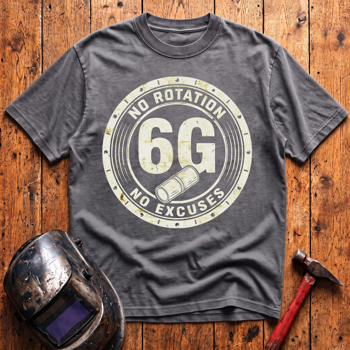 6G NO Rotation NO Excuses T-shirt