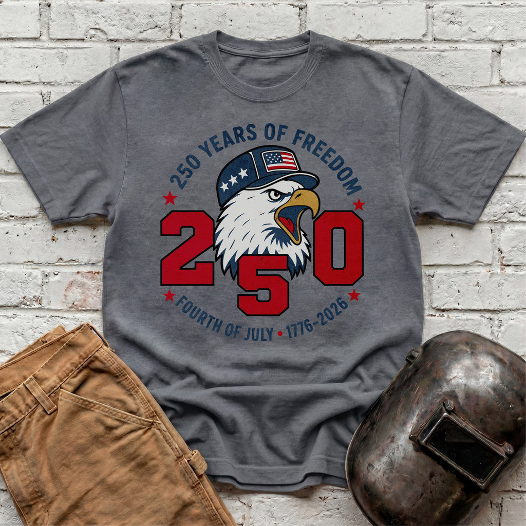 250 Years Of Freedom Eagle T-shirt