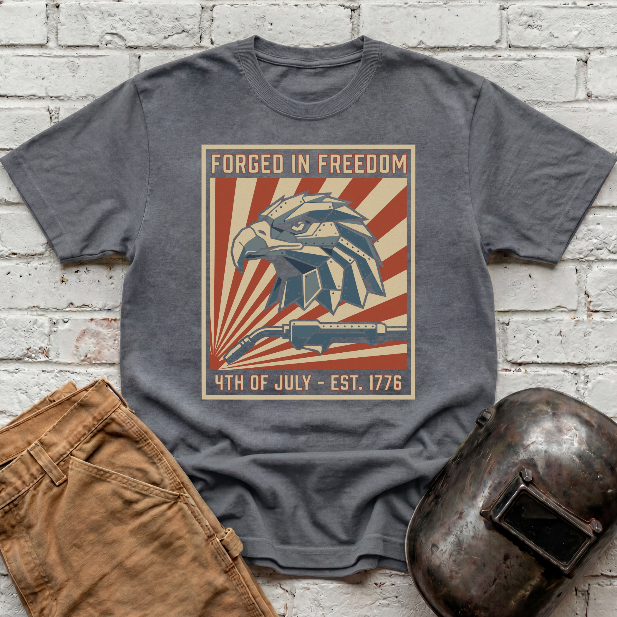 Forged in Freedom Eagle MIG T-shirt