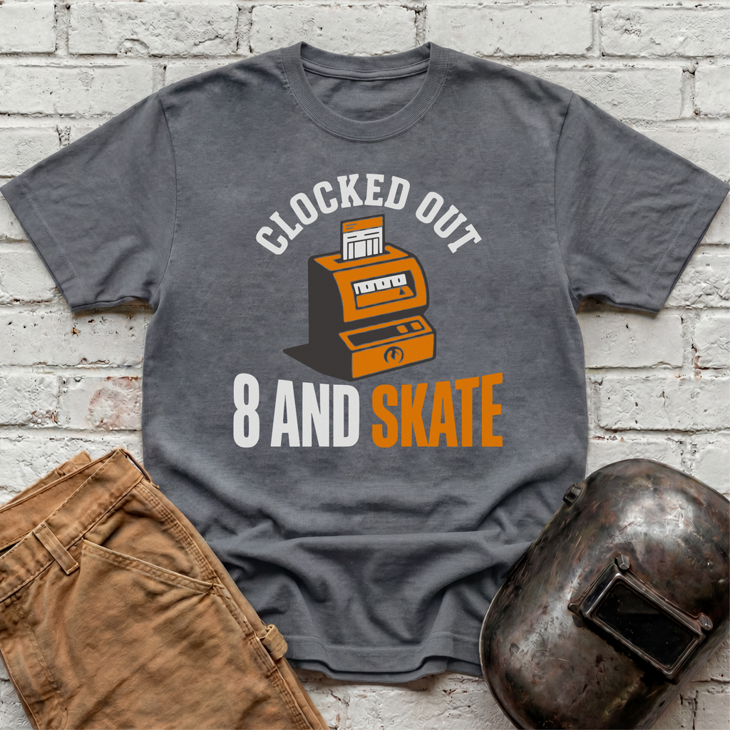 8 and SKATE T-shirt