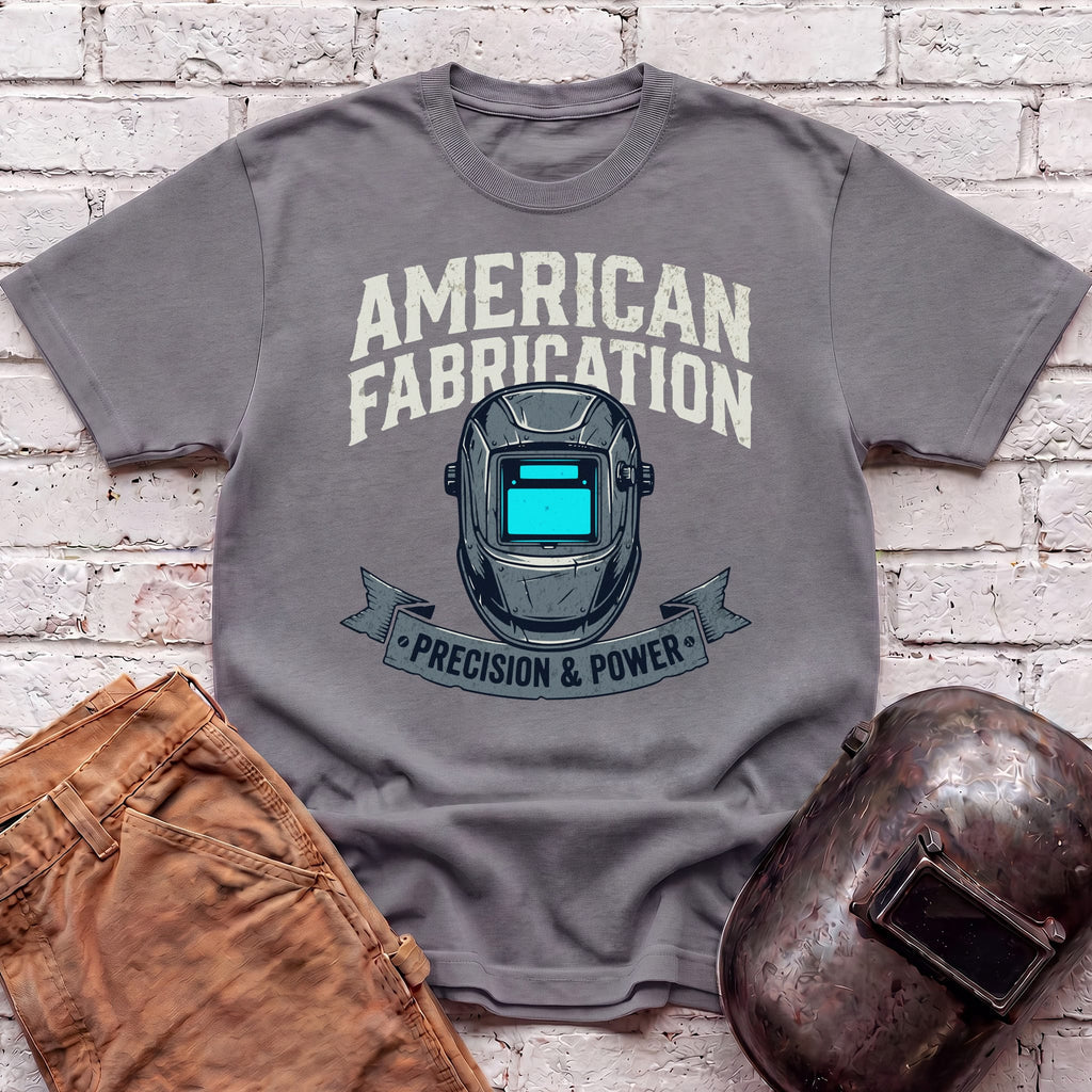 American Fabrication Precision & Power T-shirt