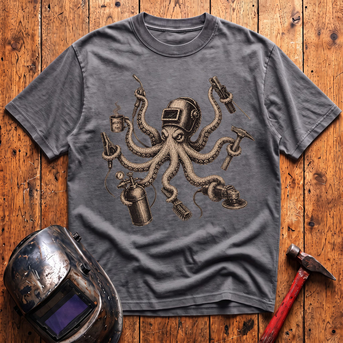 Multitasking Welder T-shirt