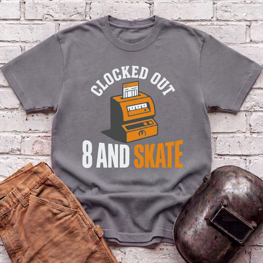 8 and SKATE T-shirt