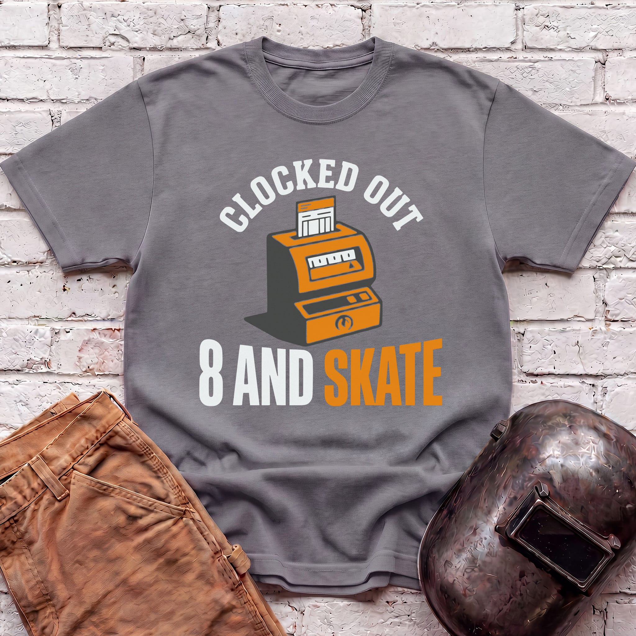 8 and SKATE T-shirt