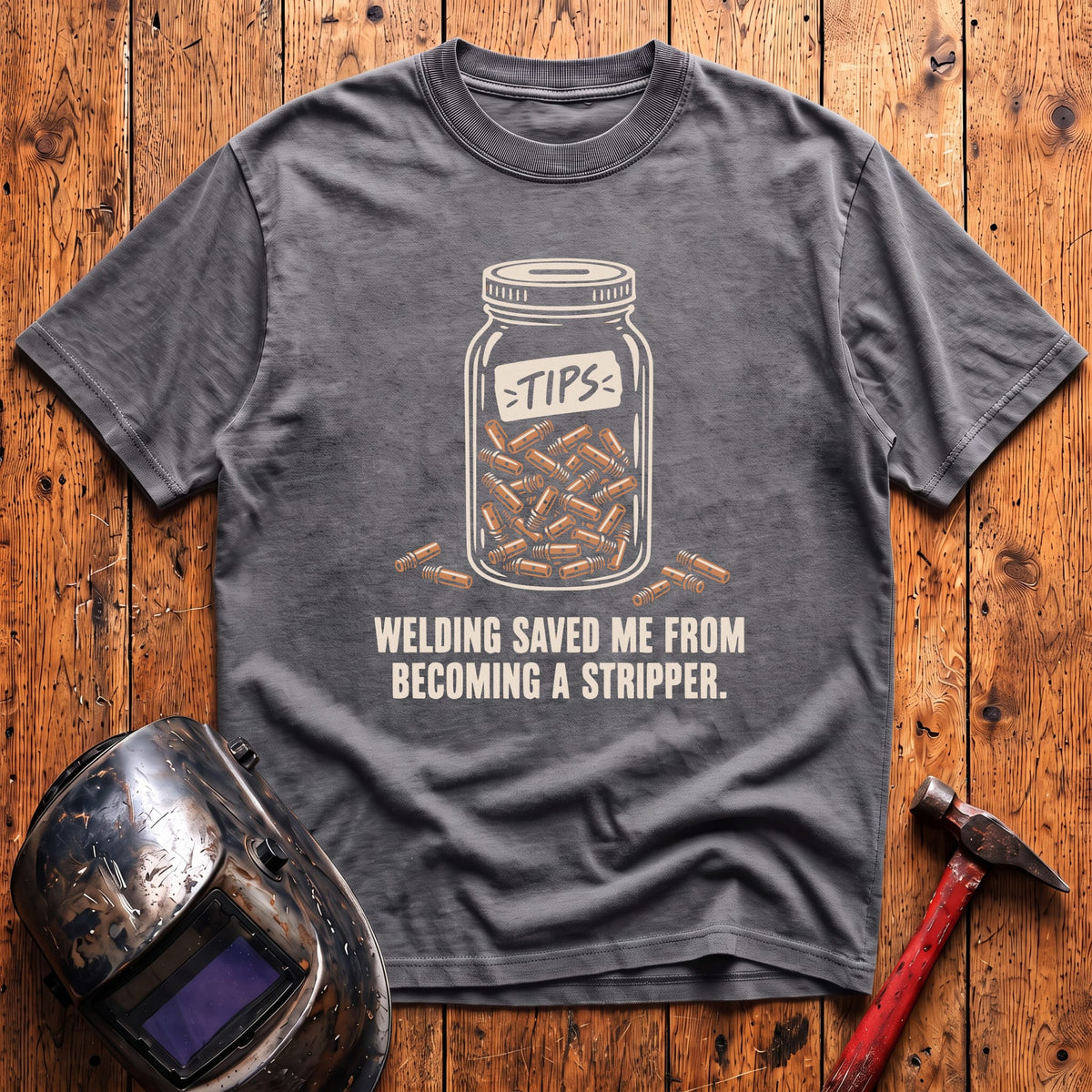 Welding Saved Me... T-Shirt