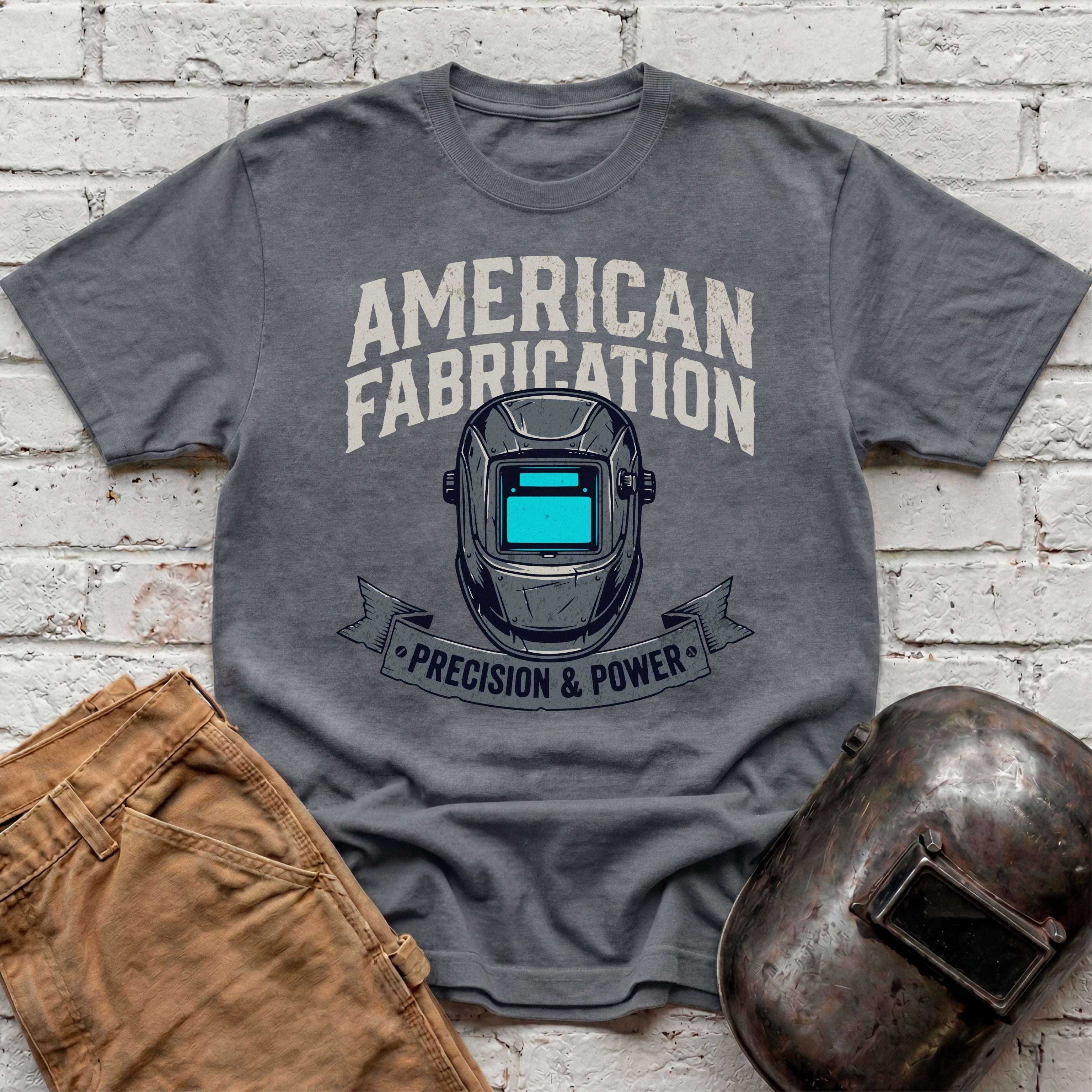 American Fabrication Precision & Power T-shirt