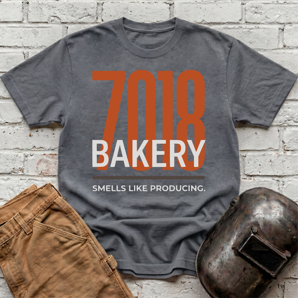 7018 BAKERY: Smells Like Producing T-shirt