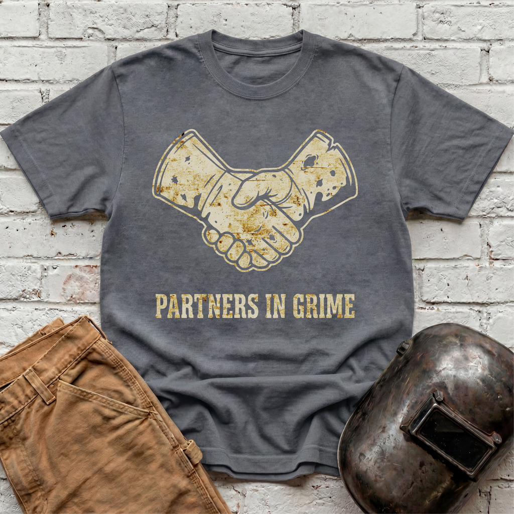 Handshake Partners in Grime T-shirt