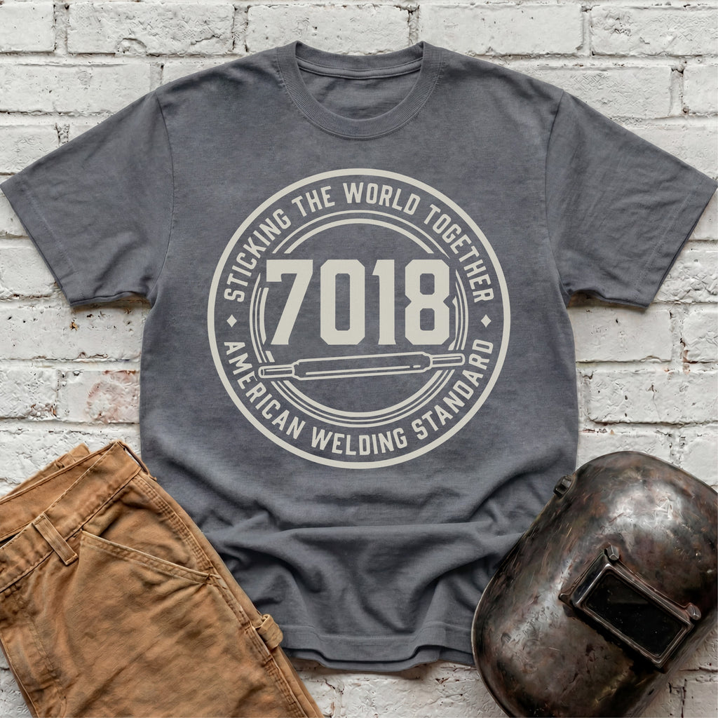 7018 Sticking The World Together T-shirt