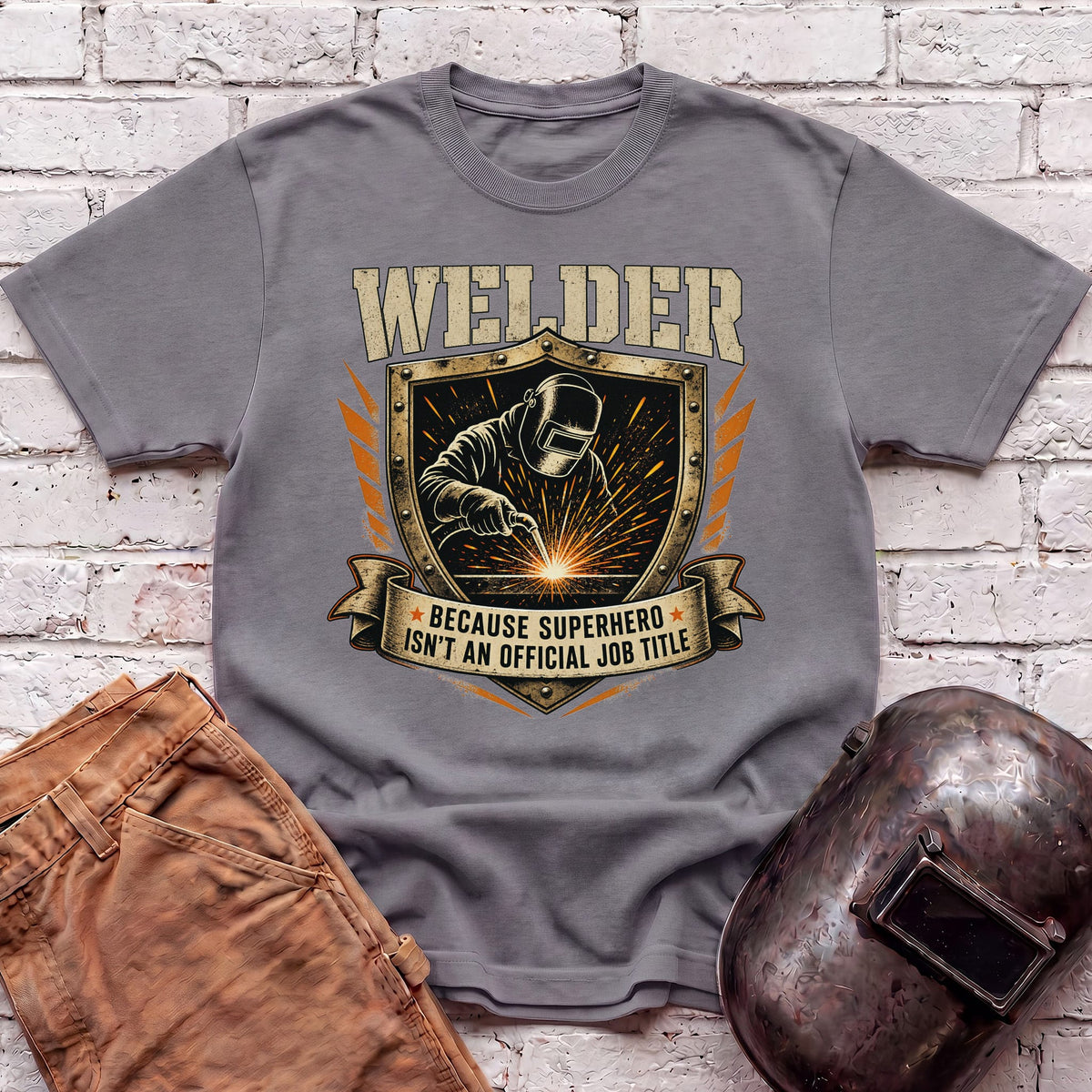 Superhero Welder T-shirt