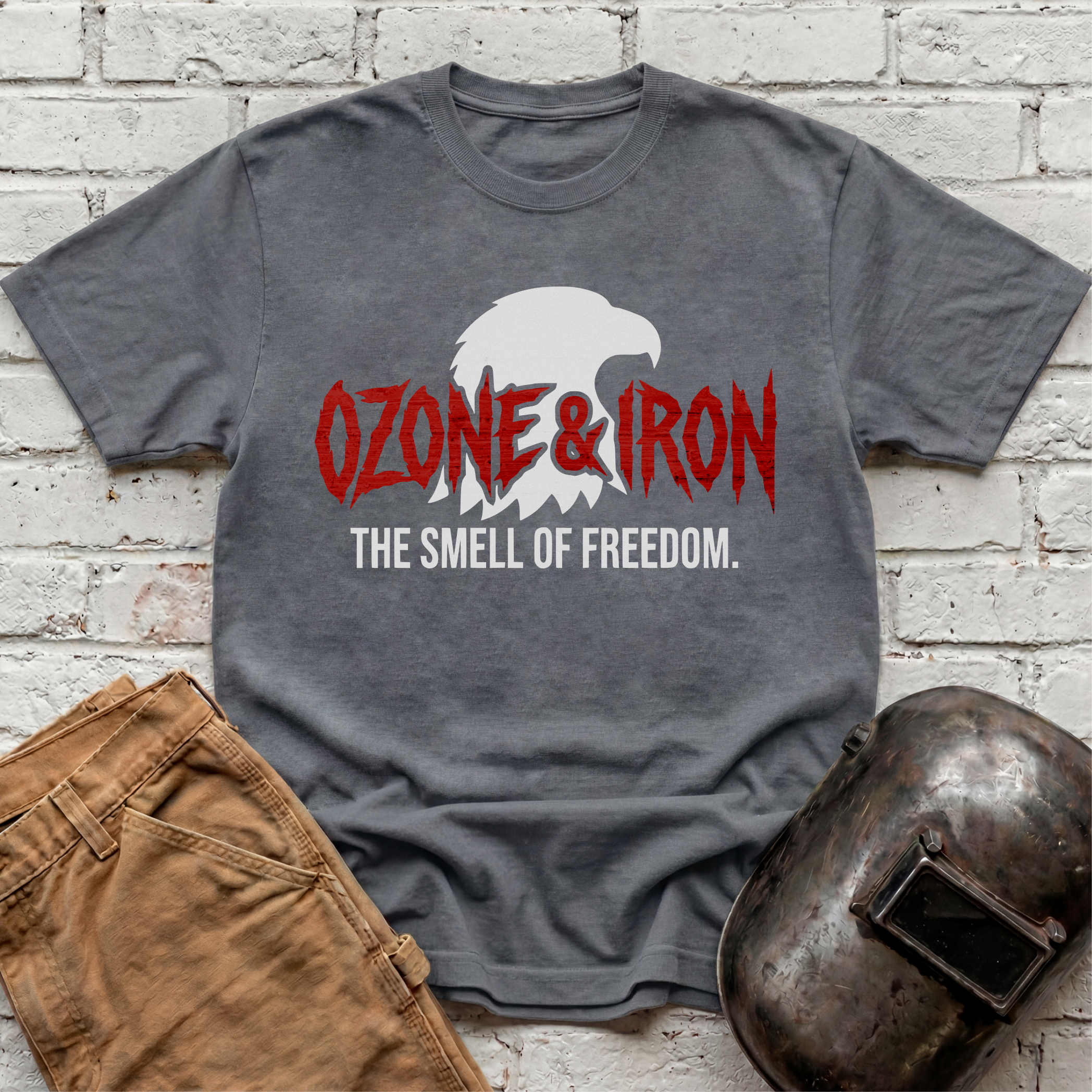 OZONE and IRON. The smell of FREEDOM T-shirt