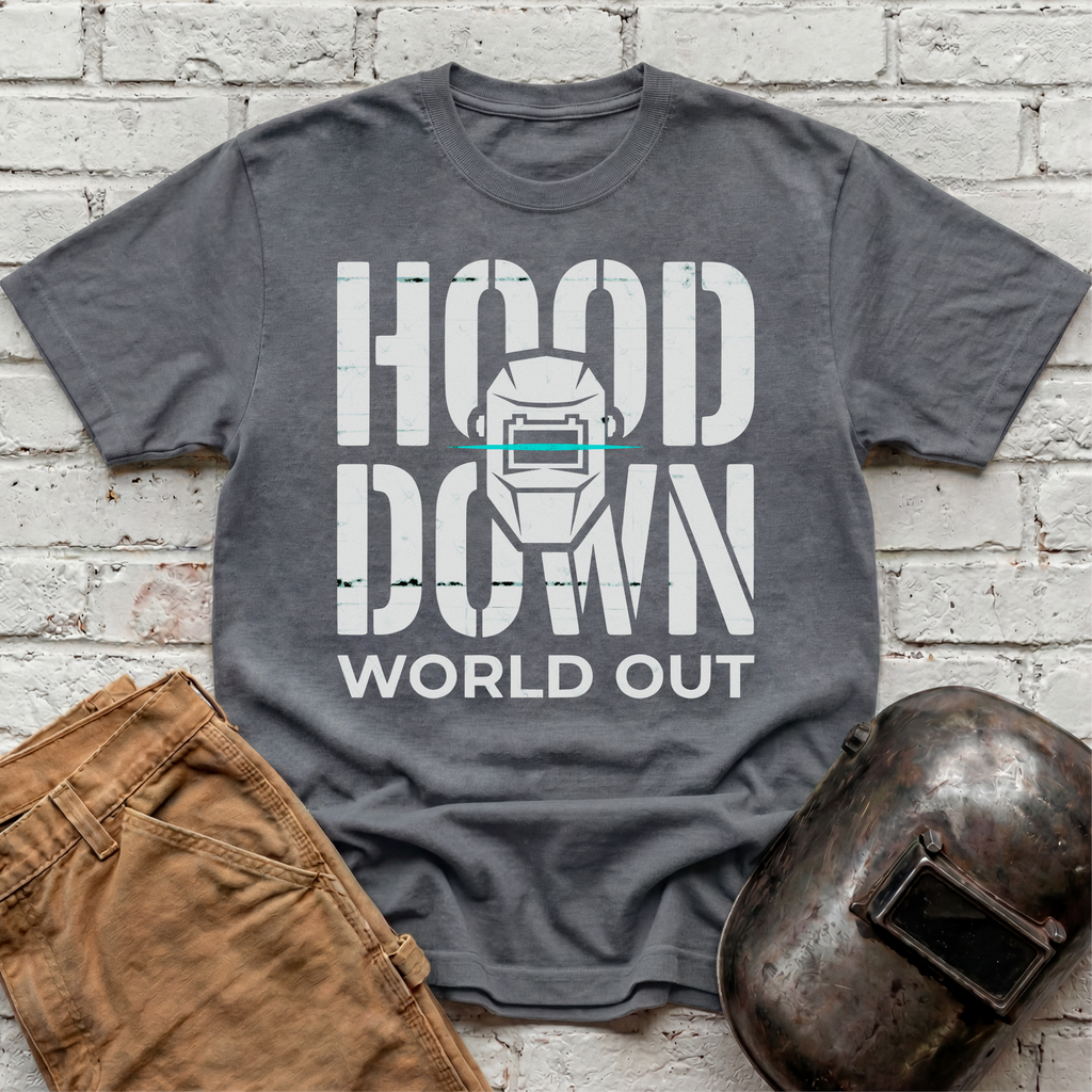 HOOD DOWN World Out T-shirt