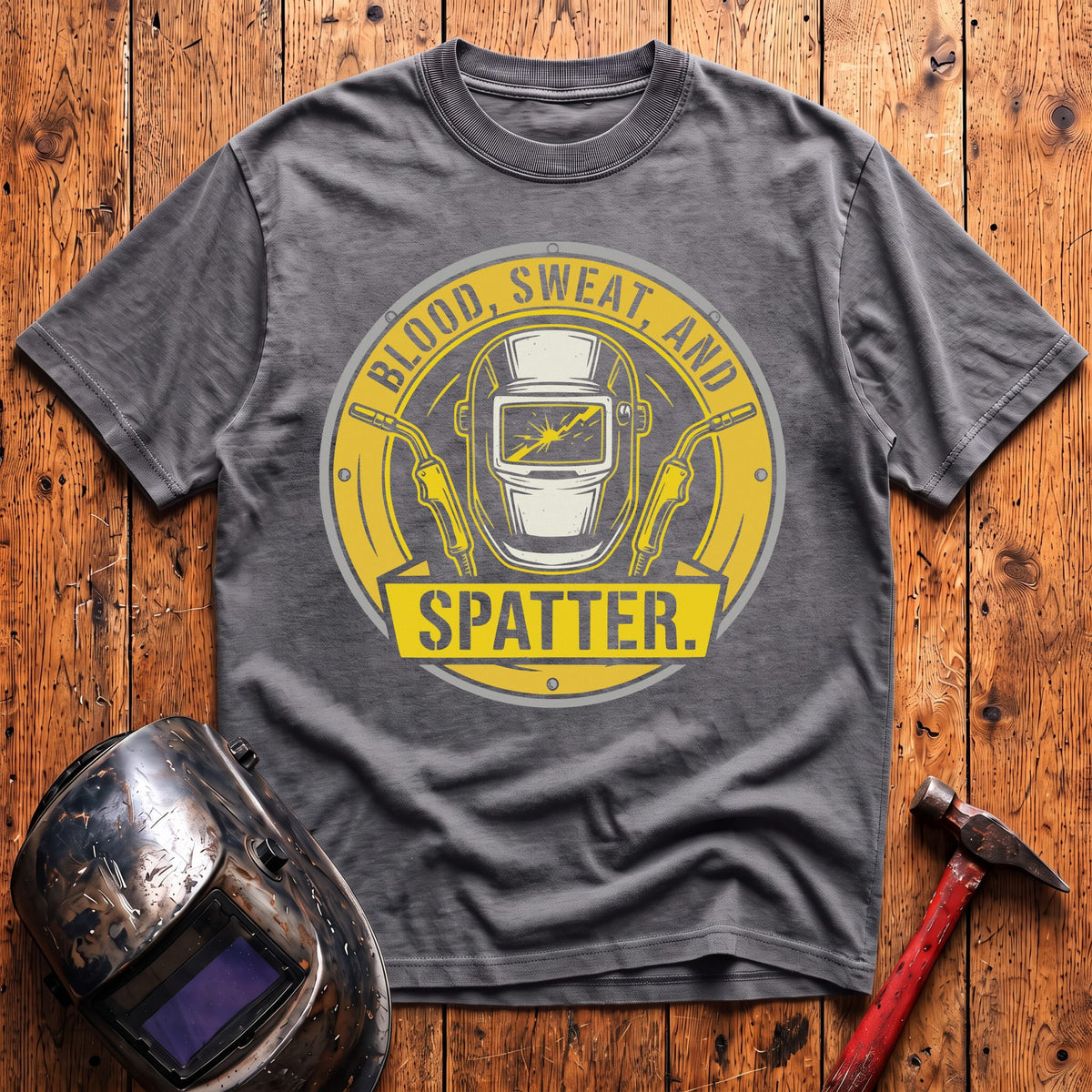 Blood, Sweat, and Spatter T-shirt
