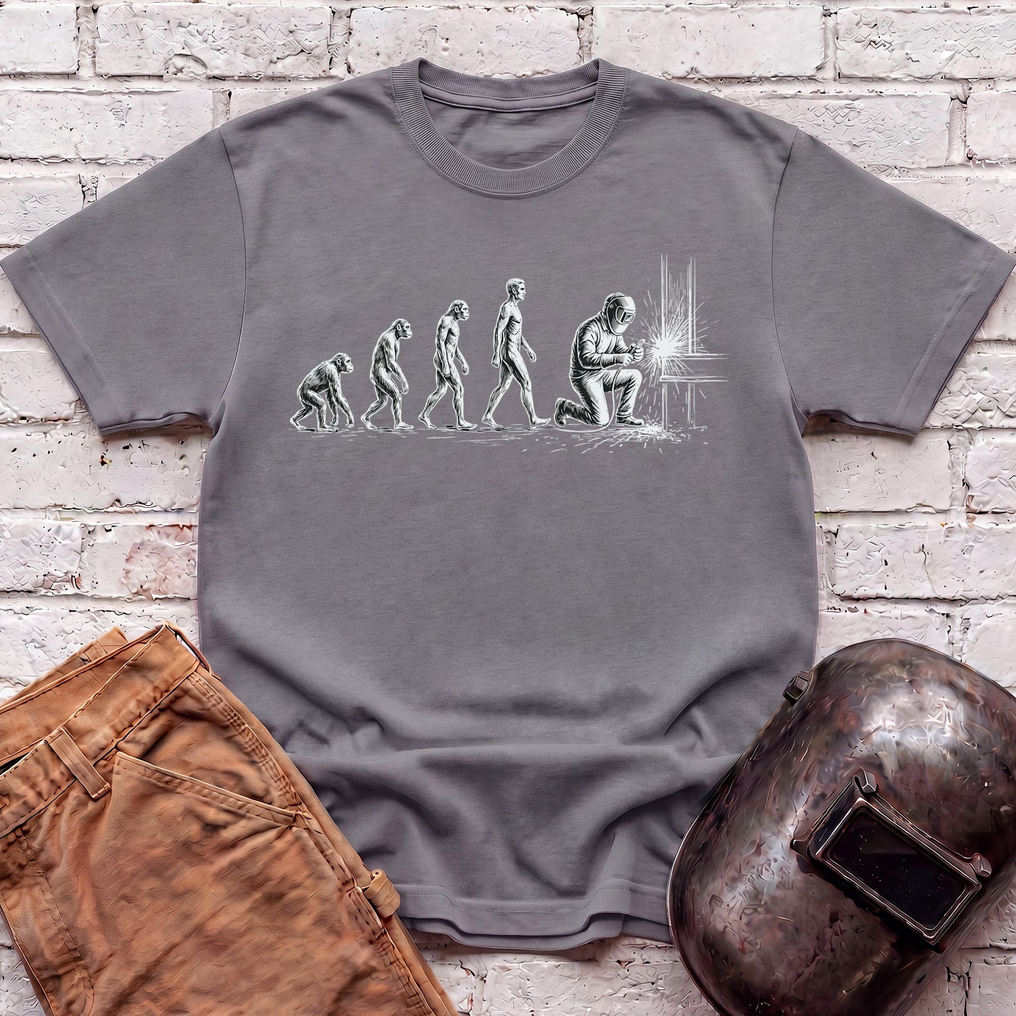 Welder evolution T-shirt