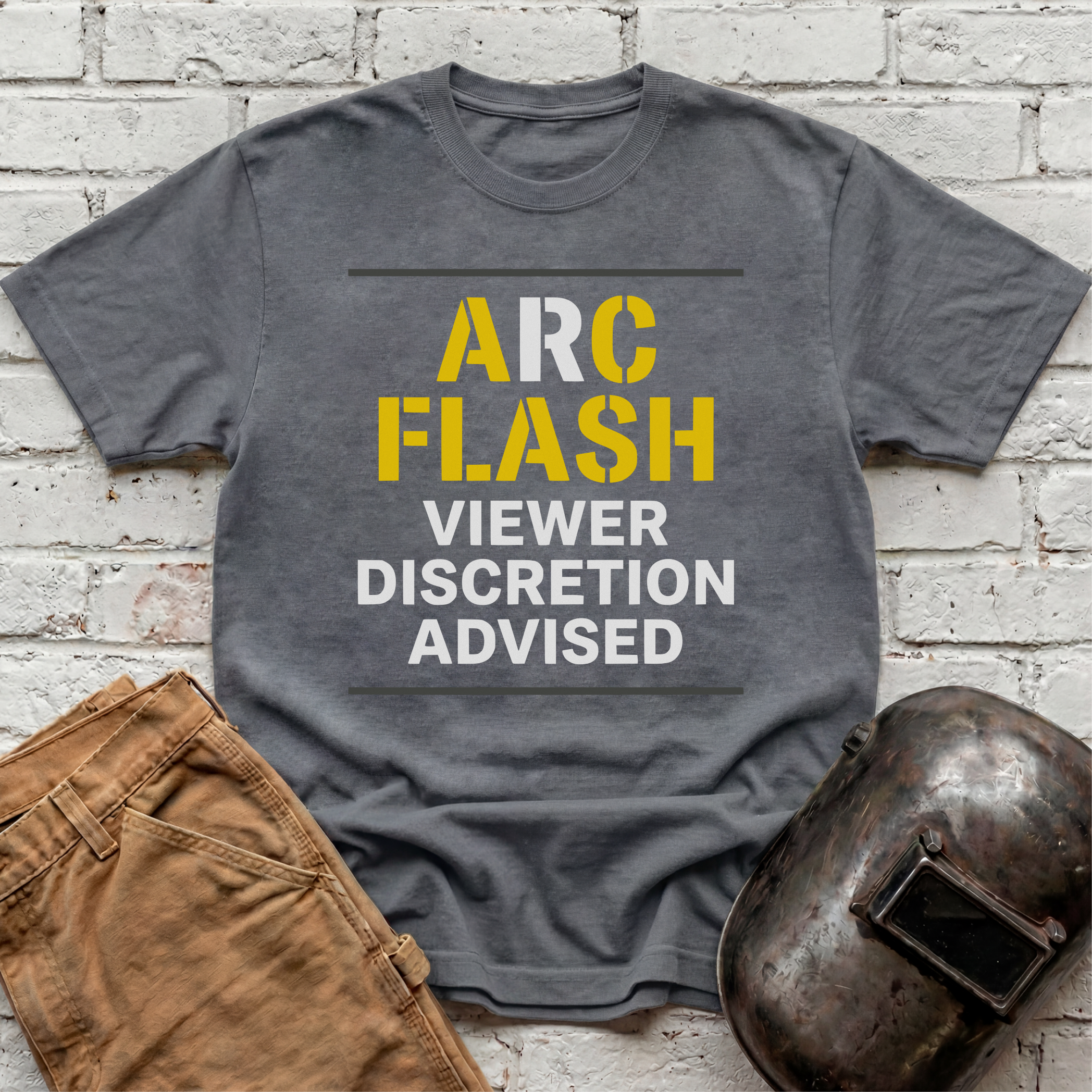 ARC FLASH Viewer Discretion Advised T-shirt