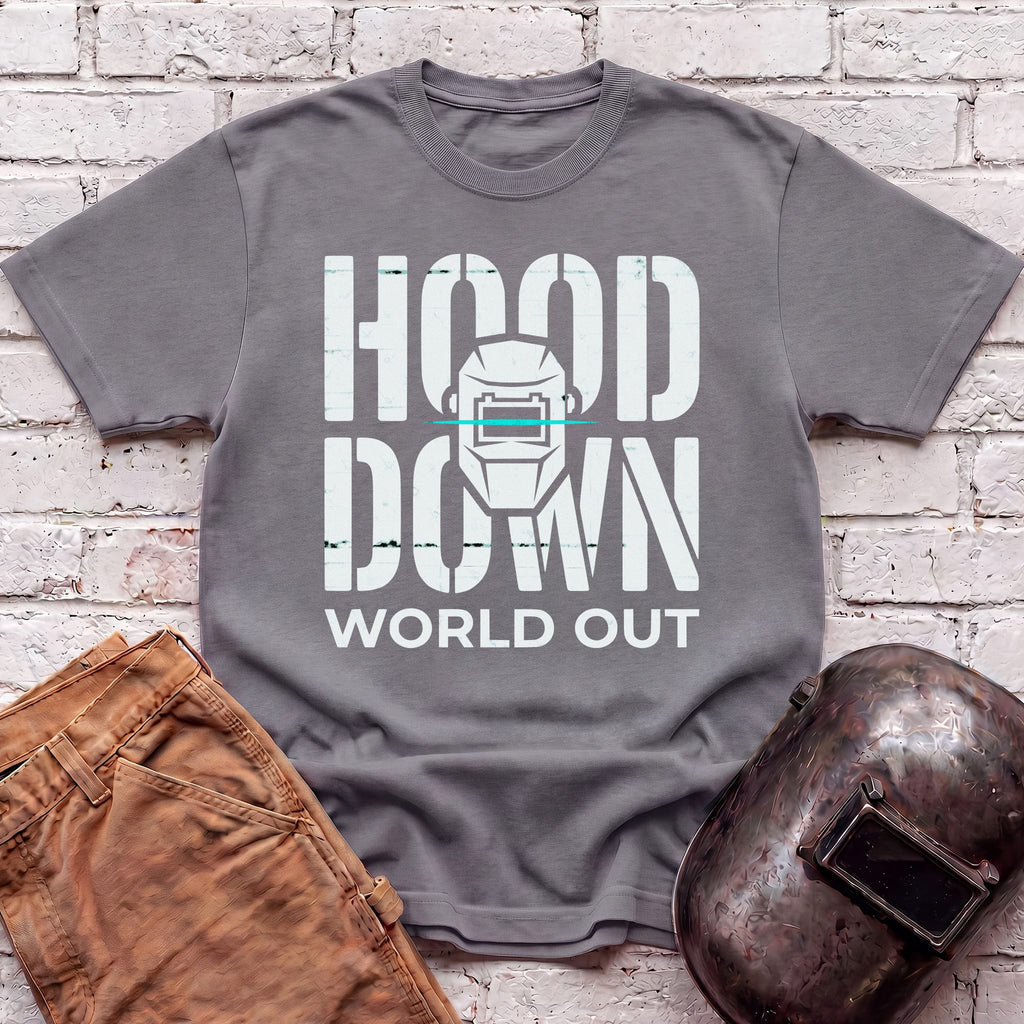 HOOD DOWN World Out T-shirt