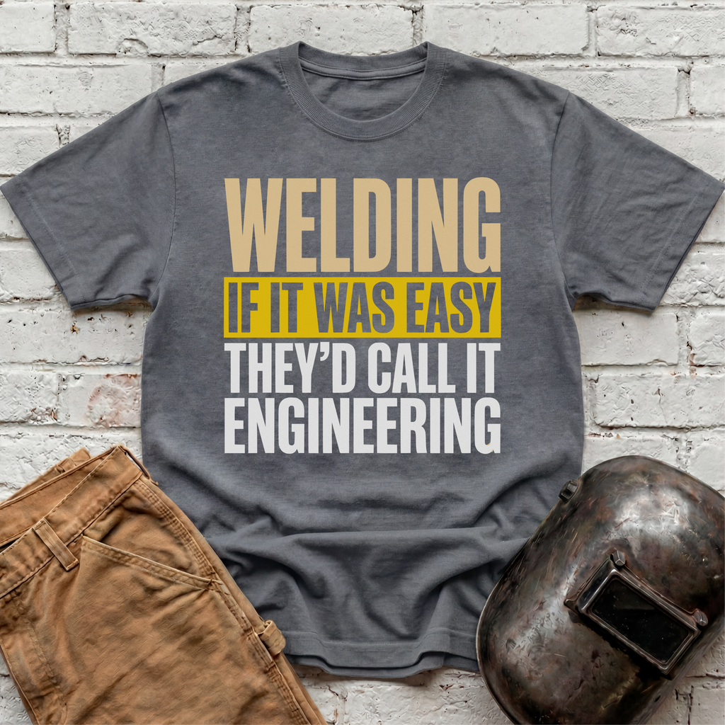 If WELDING was EASY T-shirt