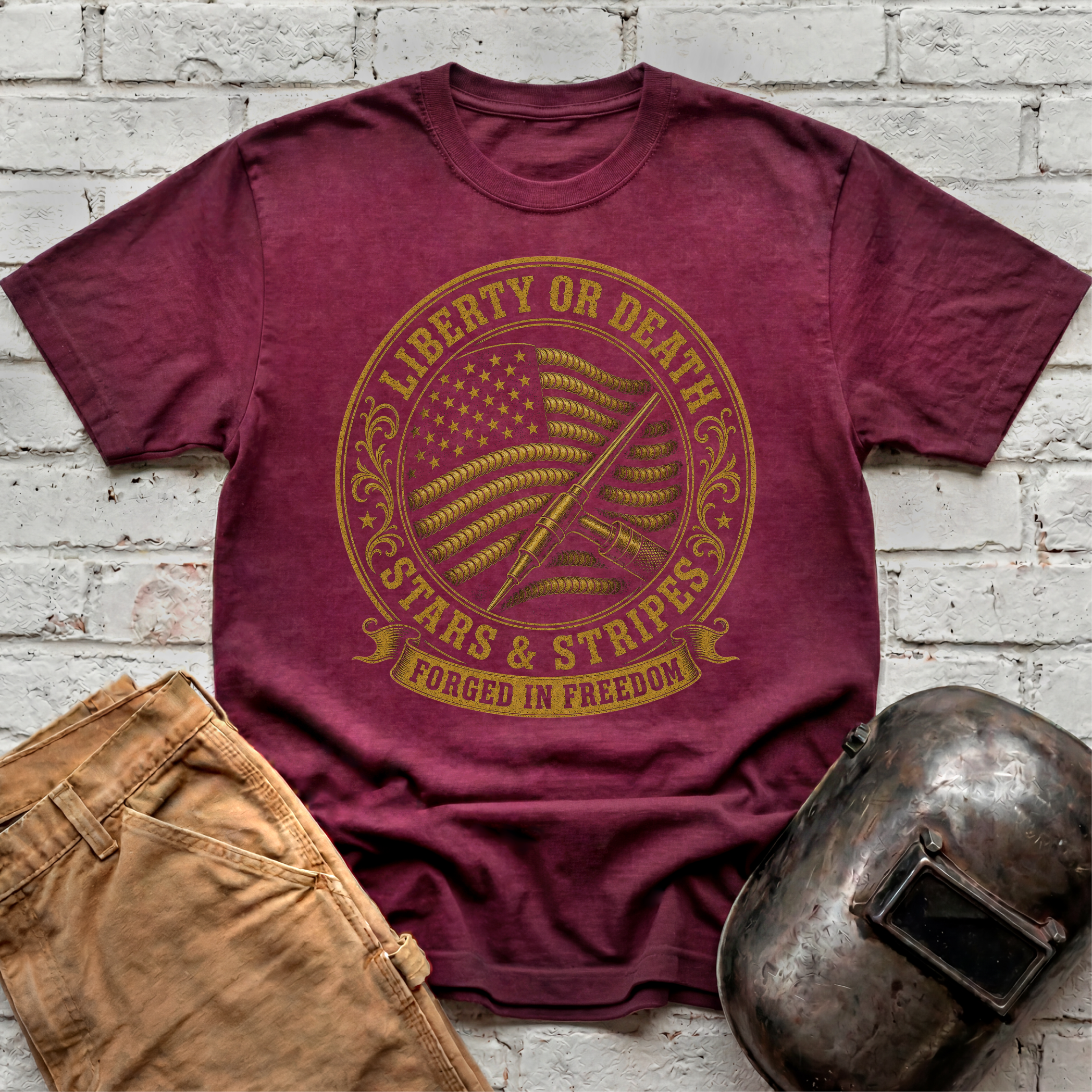 Stars & Stripes Badge T-shirt