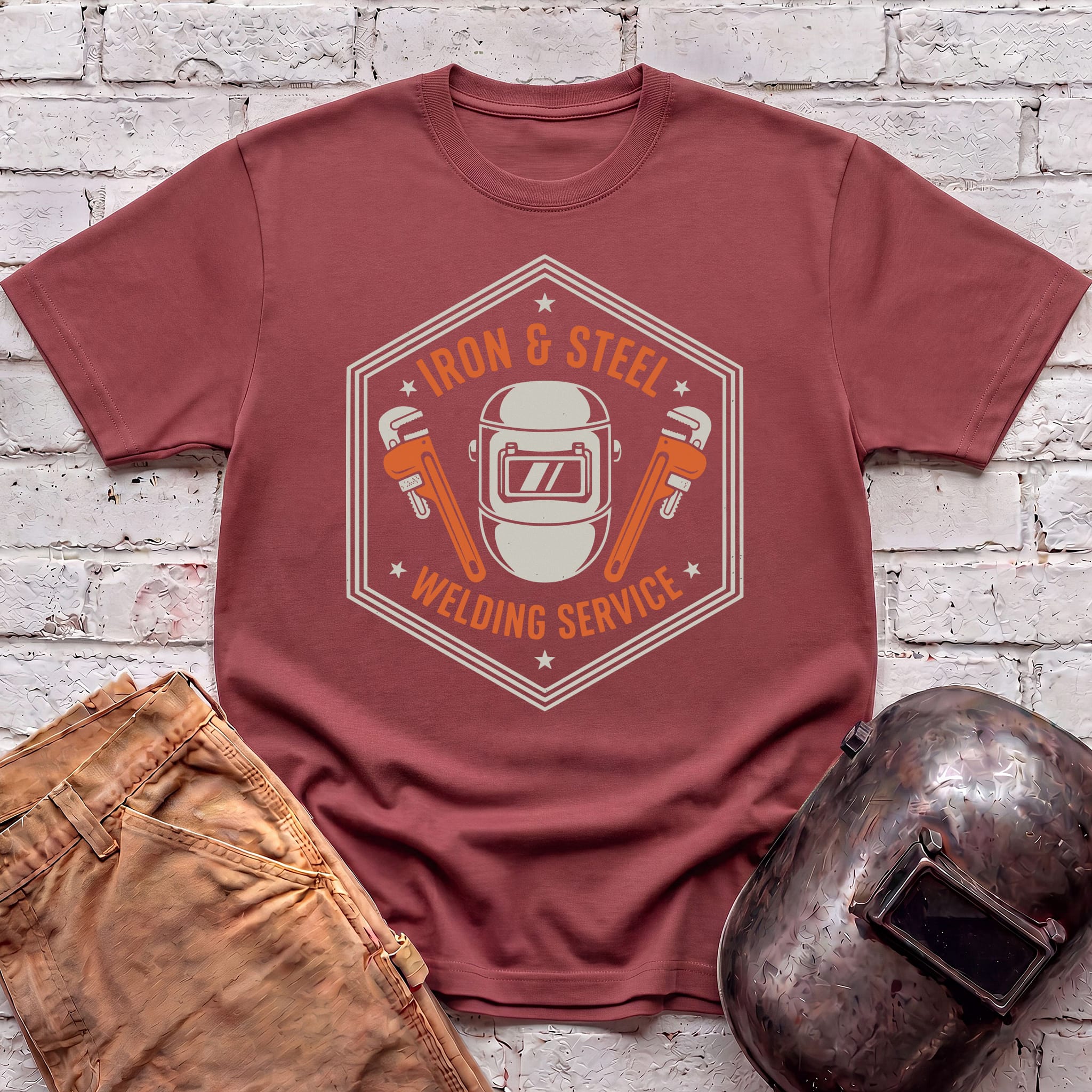 Iron&Steel Welding Service T-shirt