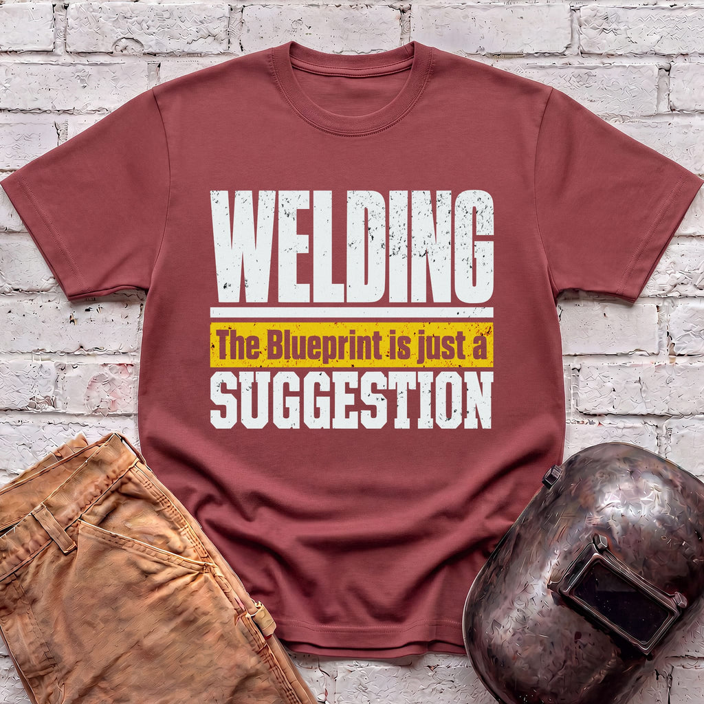 Blueprint Is Just a Suggestion T-shirt