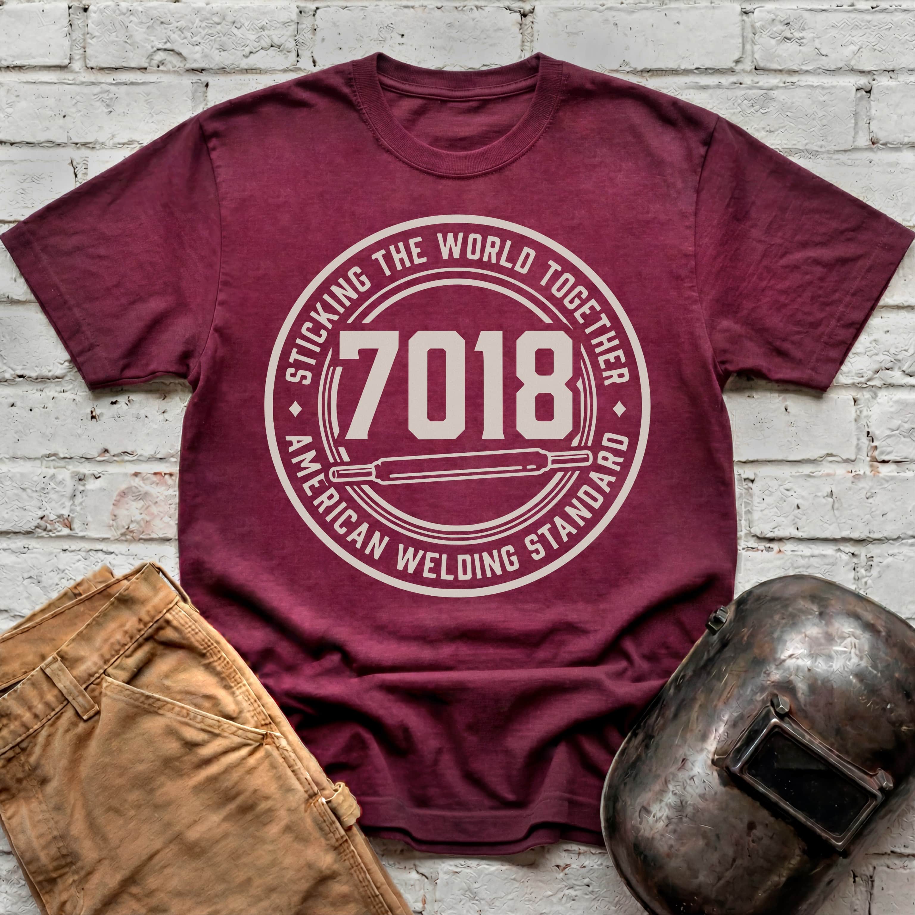 7018 Sticking The World Together T-shirt