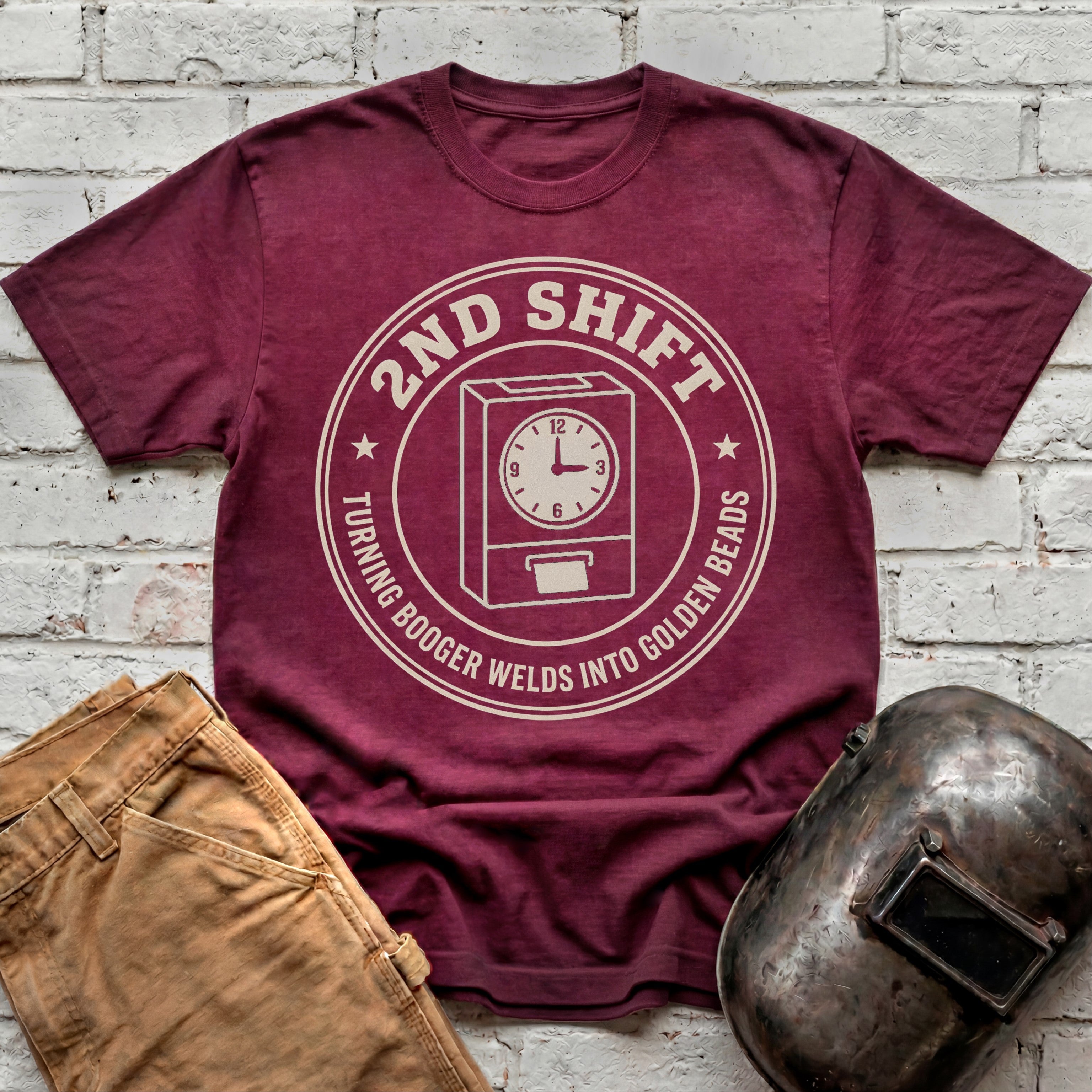 2nd shift clock T-shirt