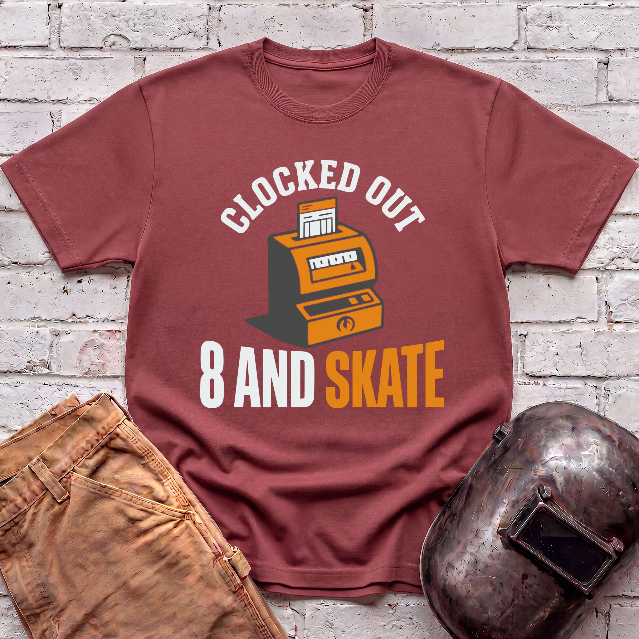 8 and SKATE T-shirt