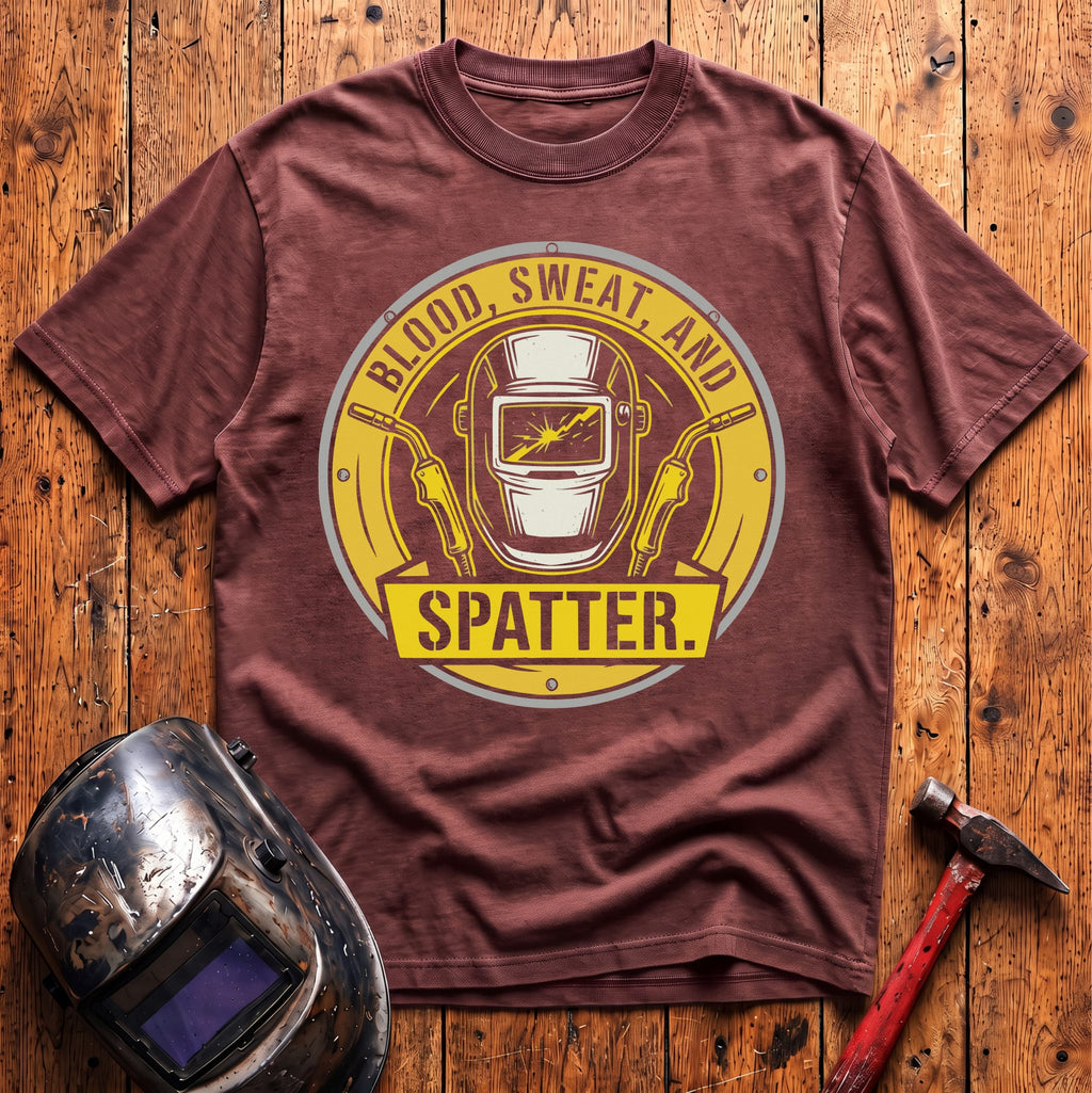 Blood, Sweat, and Spatter T-shirt