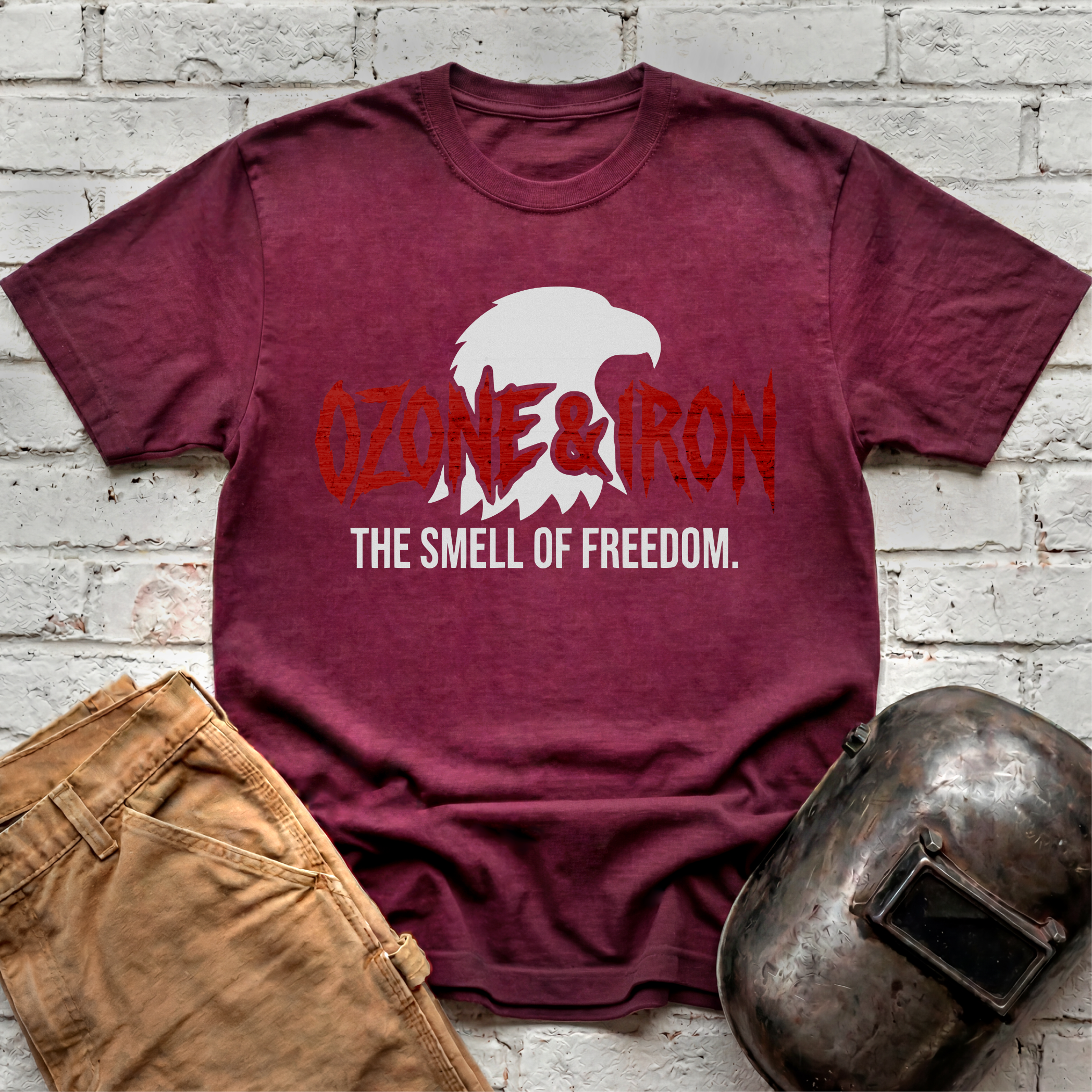OZONE and IRON. The smell of FREEDOM T-shirt