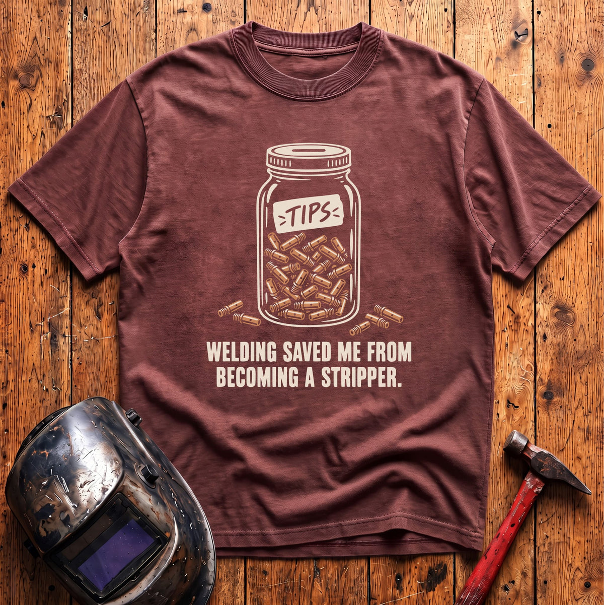 Welding Saved Me... T-Shirt