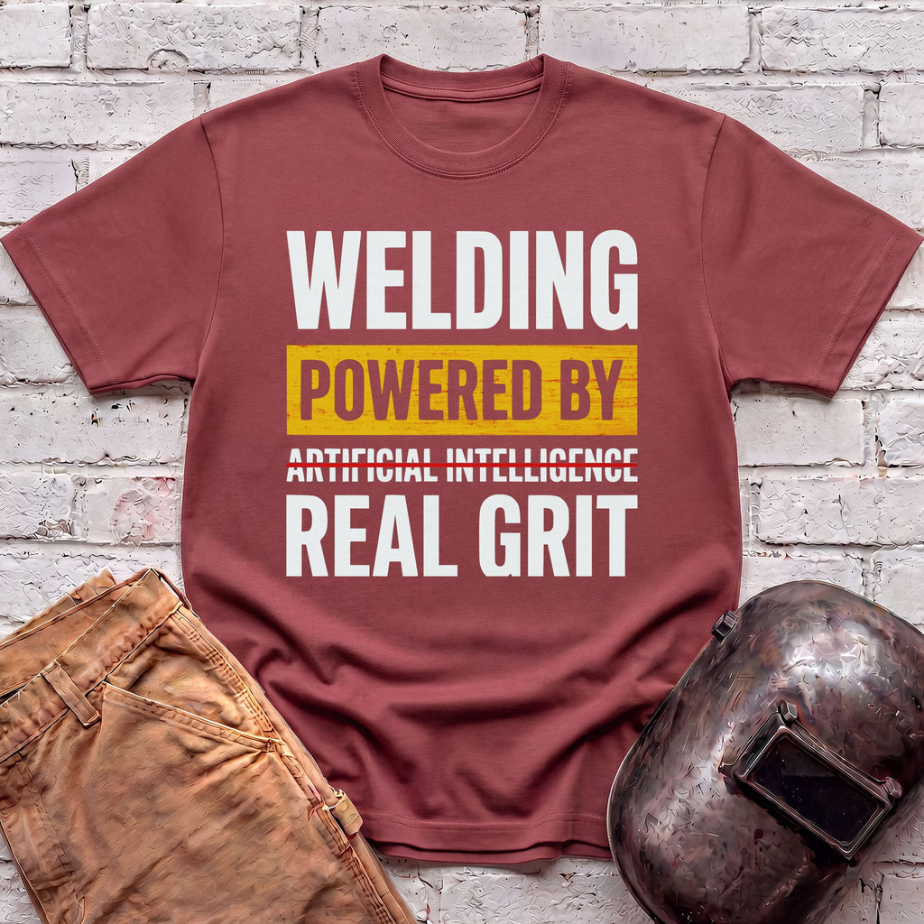Welding Powered by Real Grit T-shirt