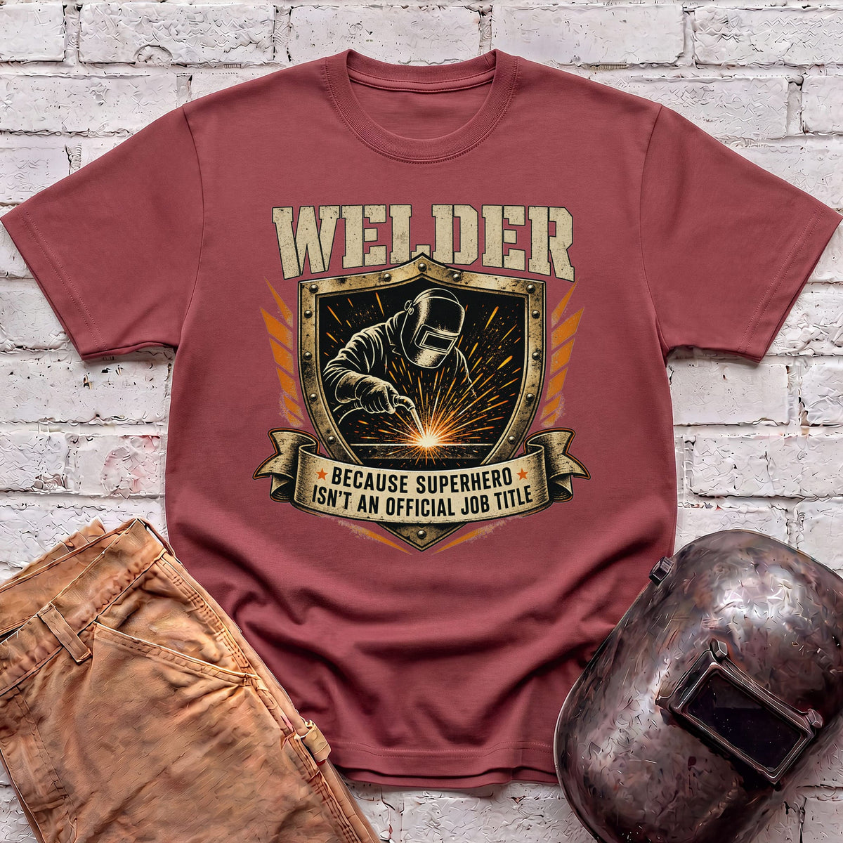 Superhero Welder T-shirt
